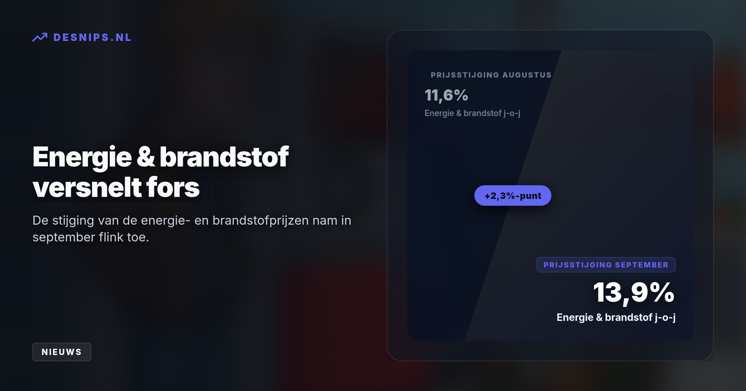 Spanningen in het Midden-Oosten stuwden de energieprijzen met 13,9% omhoog. Dit overschaduwde een prijsdaling van 1,2% in de supermarkt en dreef de inflatie op.