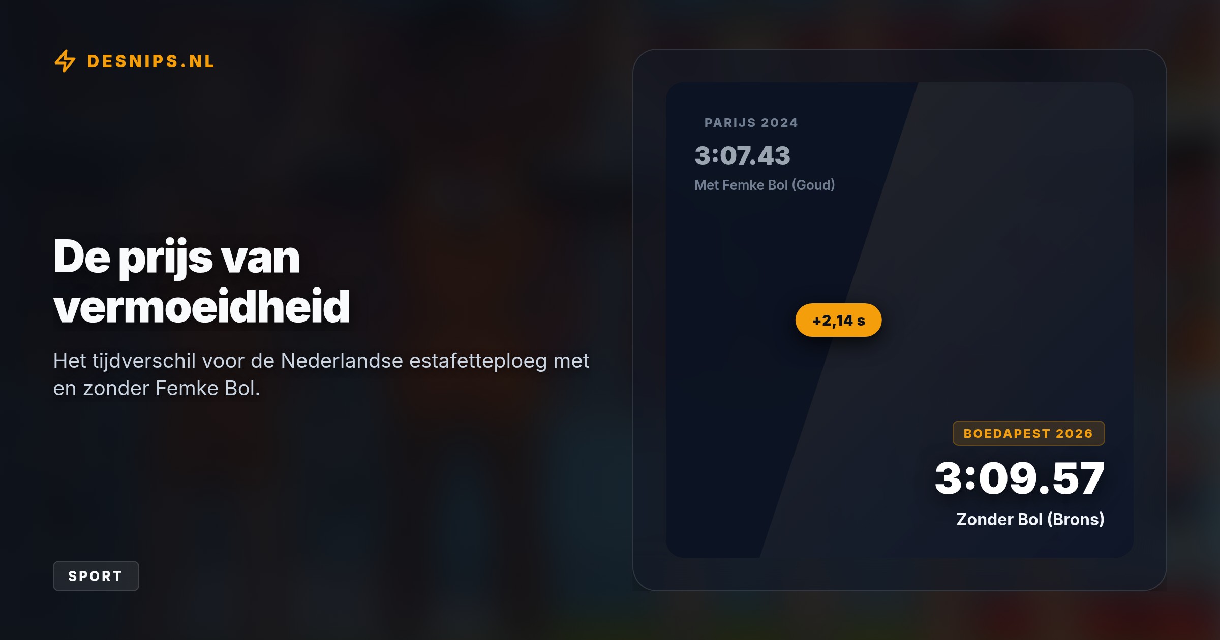 Terwijl de vermoeide kopvrouw toekeek, snelden Phijffers, Klaver, Blake en Van der Schoot naar de derde plek op het Ultimate Championship achter de VS en Groot-Brittannië.