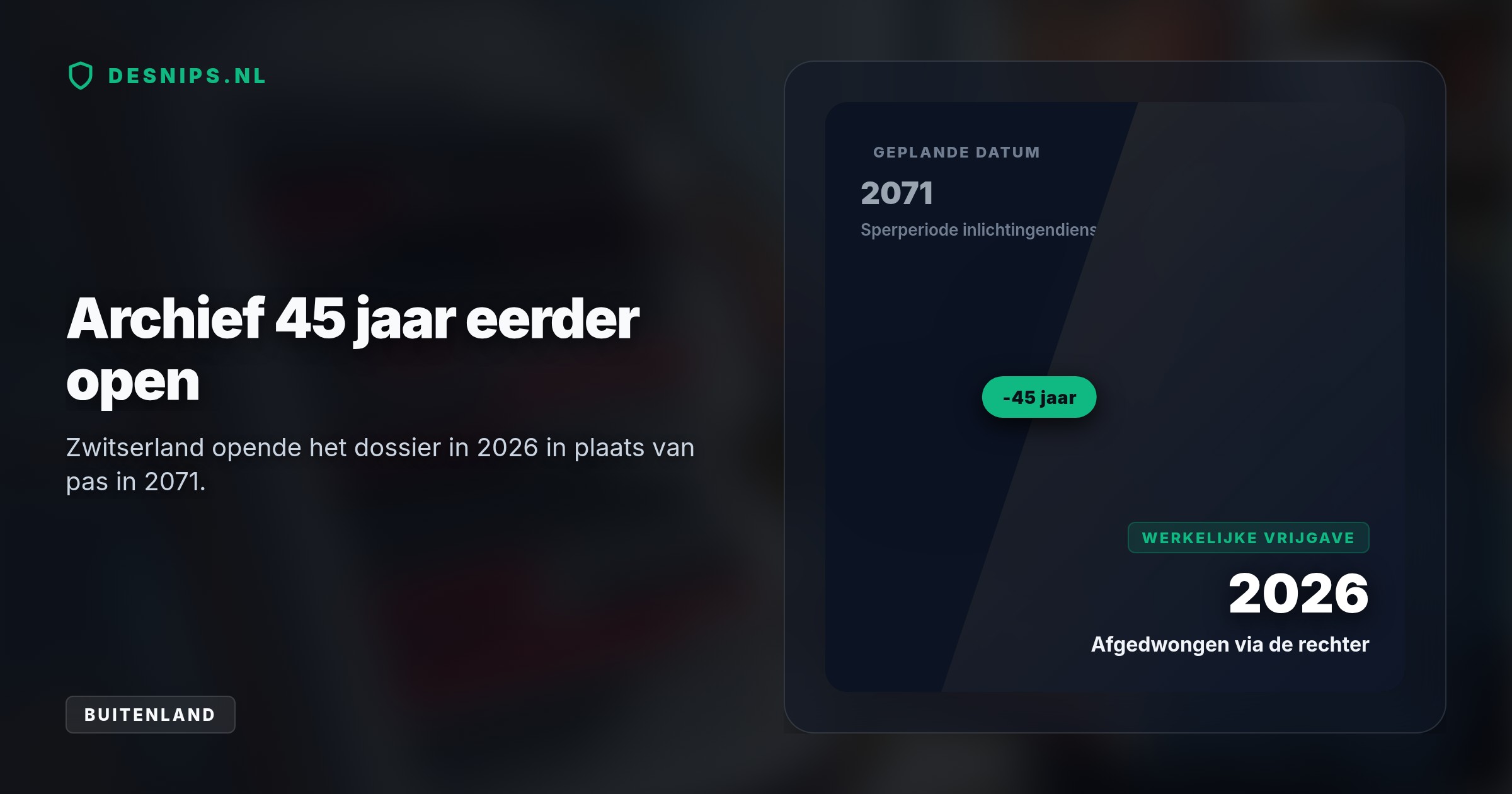 De inlichtingendienst gaf het 217 pagina's tellende dossier over de nazi-arts vrij na een rechtszaak. Historici zijn echter woedend over de vele zwartgemaakte namen en passages.