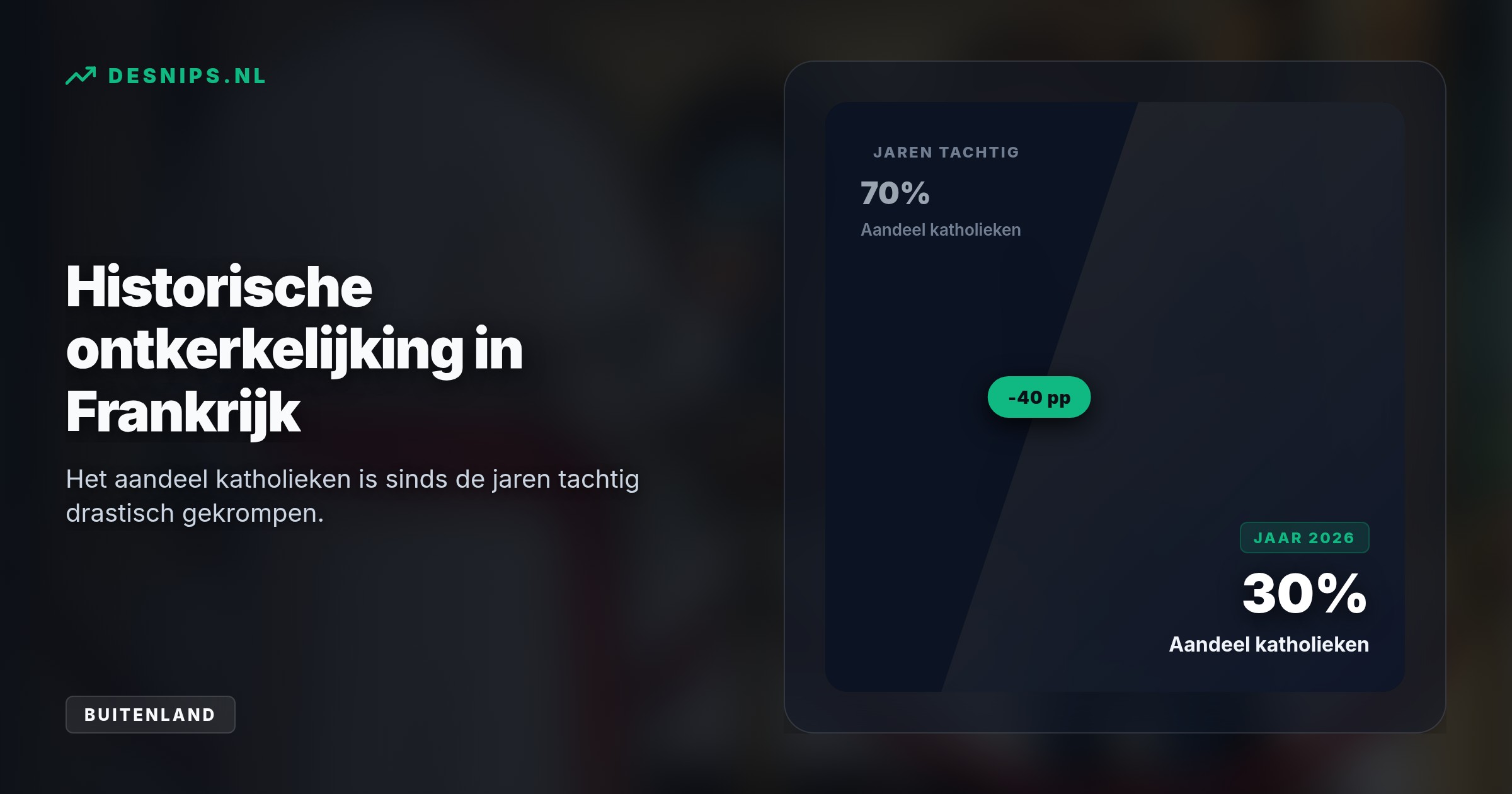 Tijdens zijn vierdaagse reis negeert de paus Franse bemoeienis en staatsdiners om zich volledig te richten op herkerkelijking en zijn trouwe gelovigen.