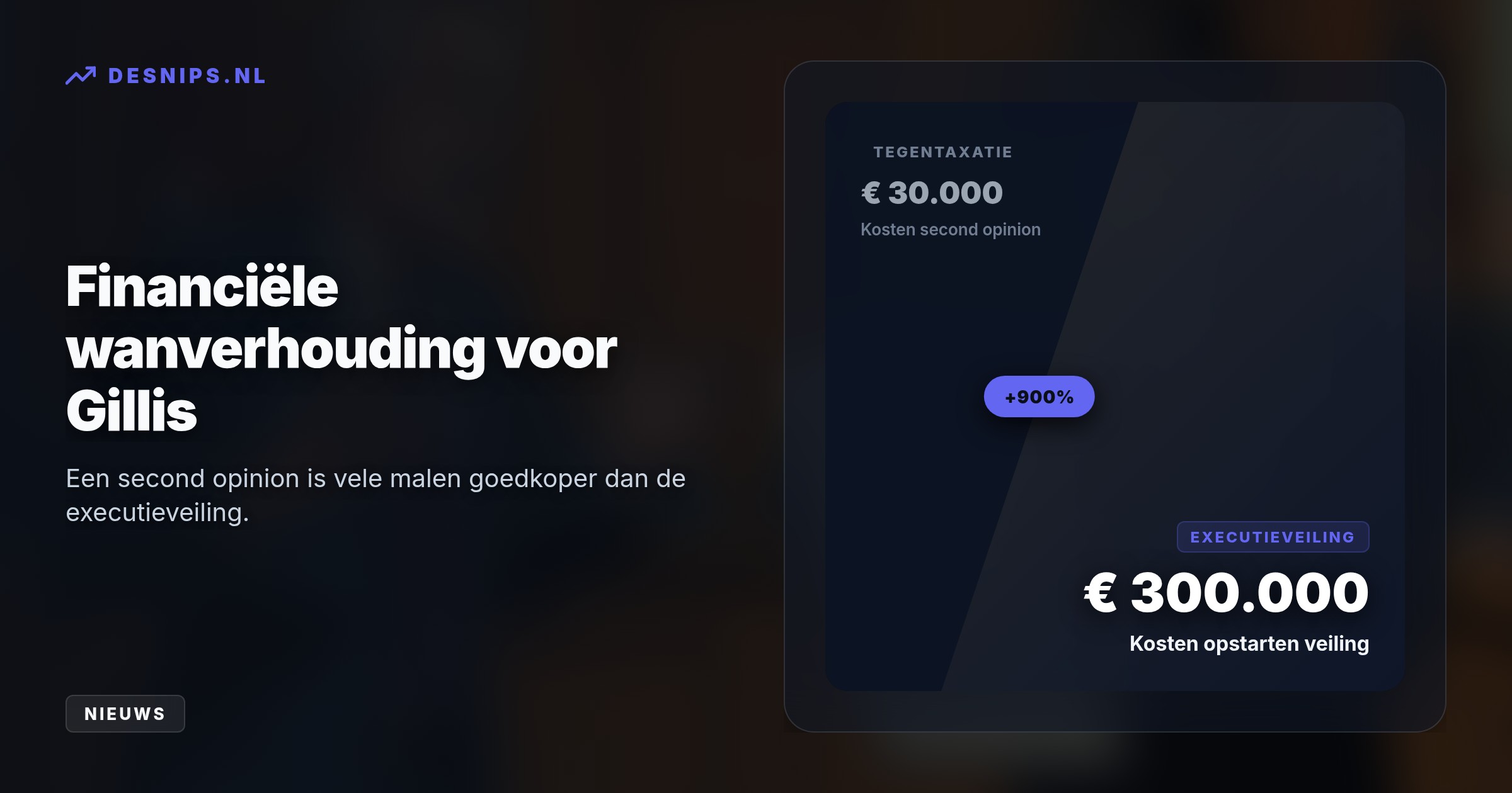 Gillis beschuldigt schuldeiser Van Rooi van bewuste onderwaardering van tien miljoen euro om de parken goedkoop in te pikken. De rechter doet uiterlijk 29 september uitspraak.
