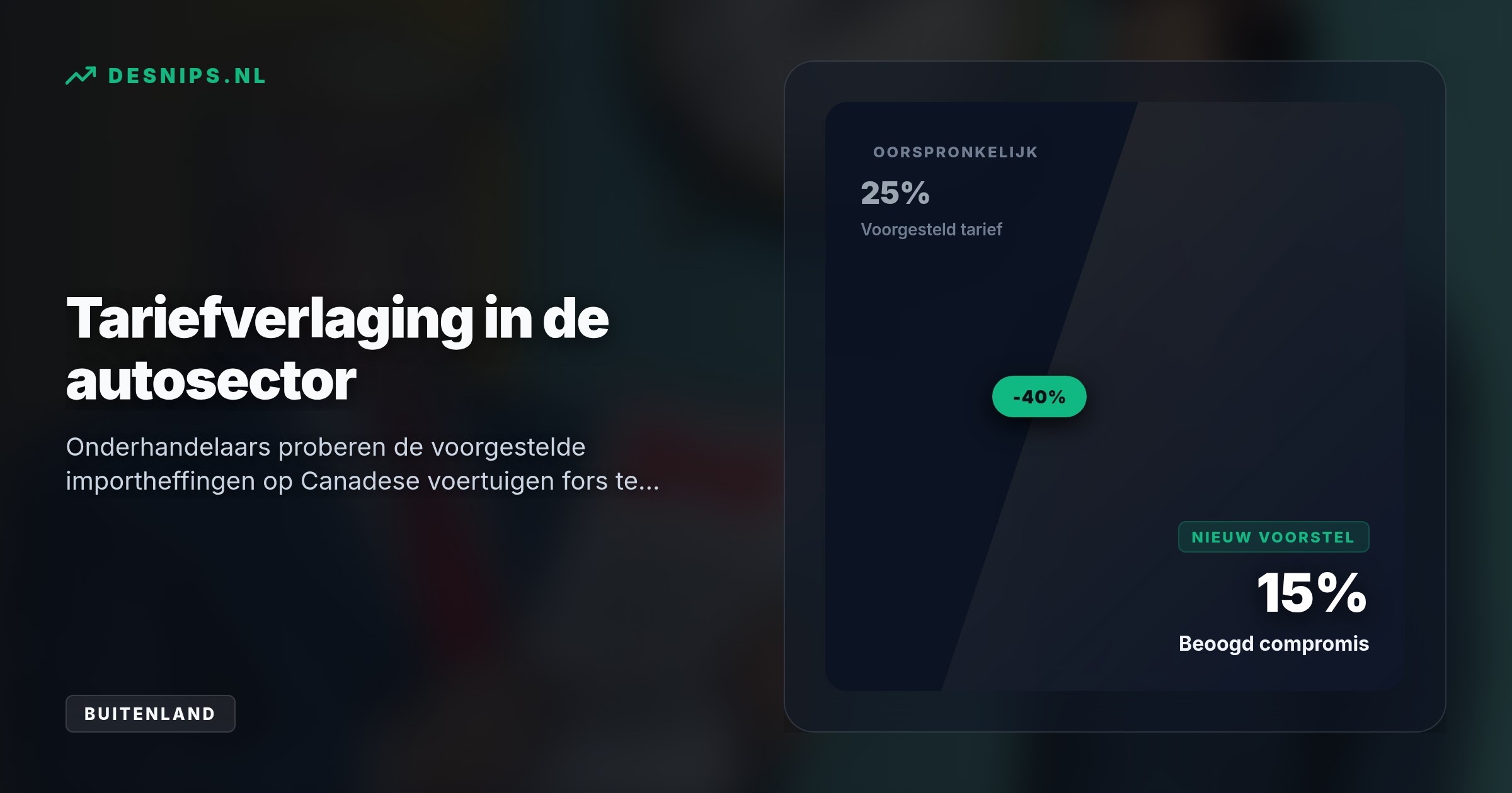 Vlak voor de deadline besloot de Amerikaanse president de heffingen van 50 procent op te schorten tot vrijdag, zodat onderhandelaars de tijd hebben een economische crash te voorkomen.
