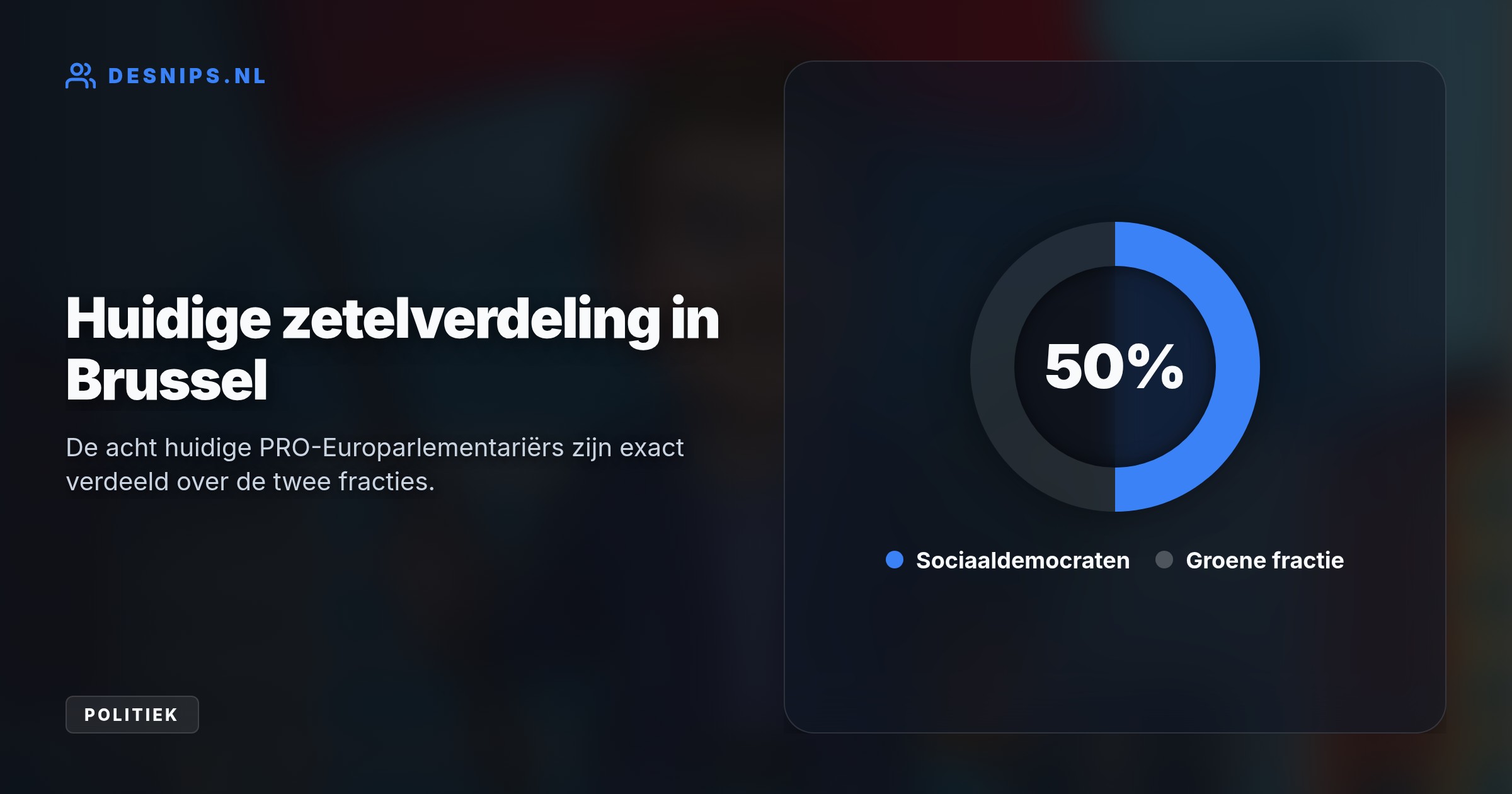 De PRO-leider volgt een commissieadvies omdat de sociaaldemocraten meer Brusselse macht bieden. Leden stemmen van 18 tot 25 september via een referendum over deze koers.