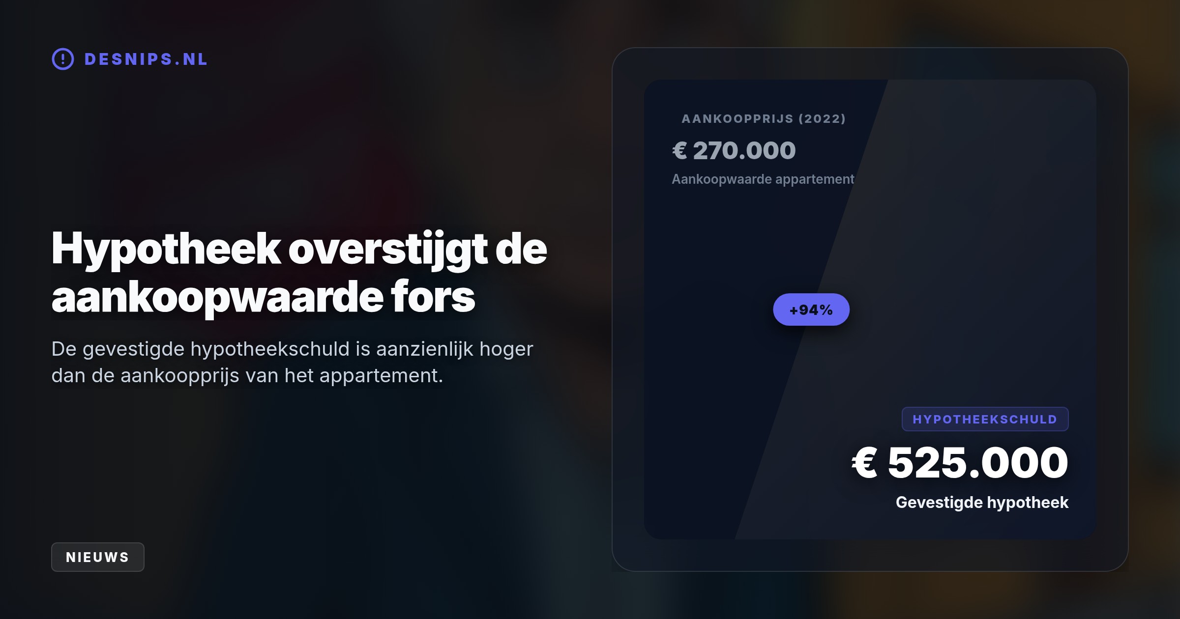 Na de breuk met zijn manager dreigt nu executoriale verkoop van zijn Amsterdamse appartement. De door schulden geplaagde acteur zoekt professionele hulp bij het Leger des Heils.