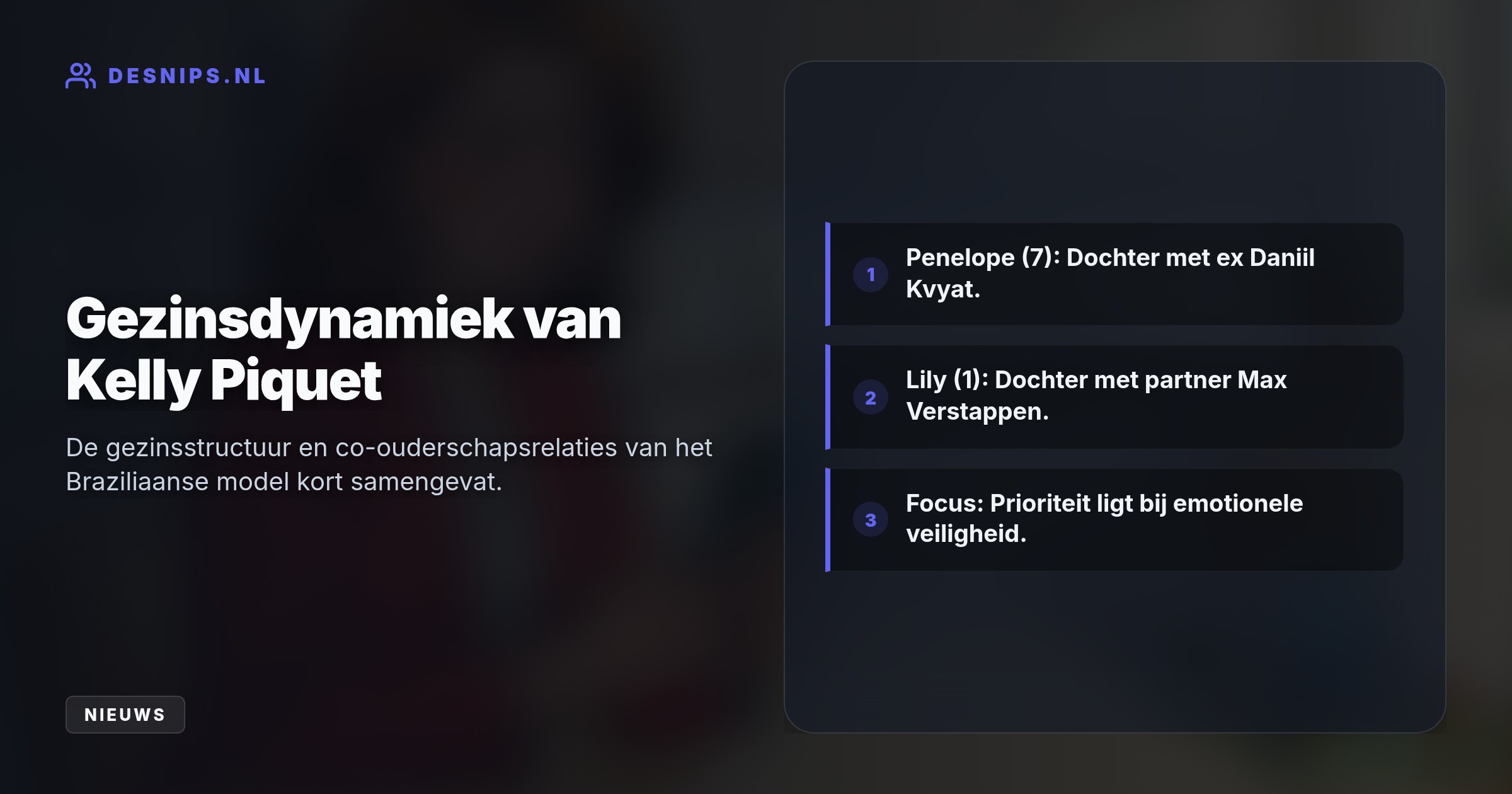 Op Instagram deelt het model na een zware maand dat ze de communicatie met haar ex niet kan controleren en haar 7-jarige dochter Penelope wil beschermen.