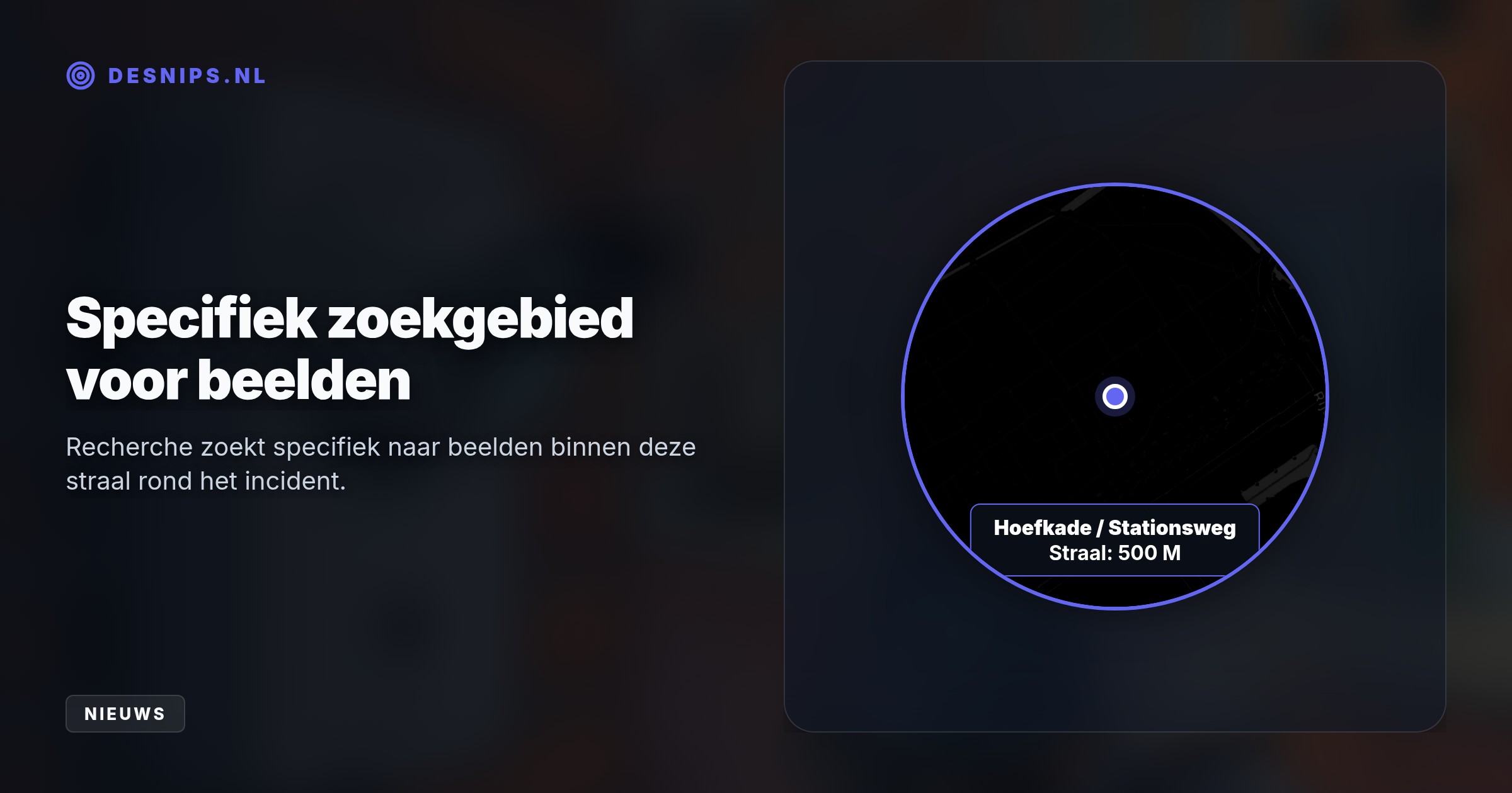Na een ruzie op 7 oktober vluchtten twee verdachten op een scooter richting de Stationsweg. De politie zoekt deurbel- en dashcambeelden om hen te traceren.
