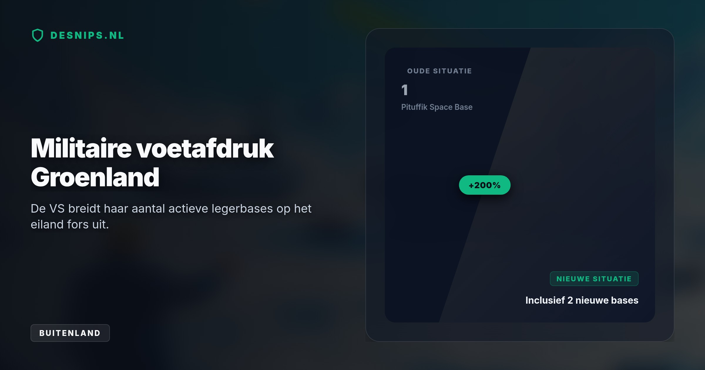 Via een historisch, onbeperkt defensieakkoord met Denemarken en Groenland krijgt Washington een veto om China en Rusland definitief uit de Noordpoolregio te weren.