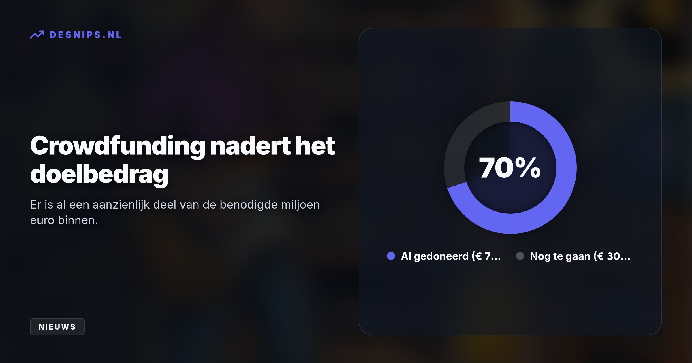 De Zeeuwse zanger zamelt met deze unieke mancave-veiling geld in voor de levensreddende gentherapie van de vijfjarige Muk in de Verenigde Staten.