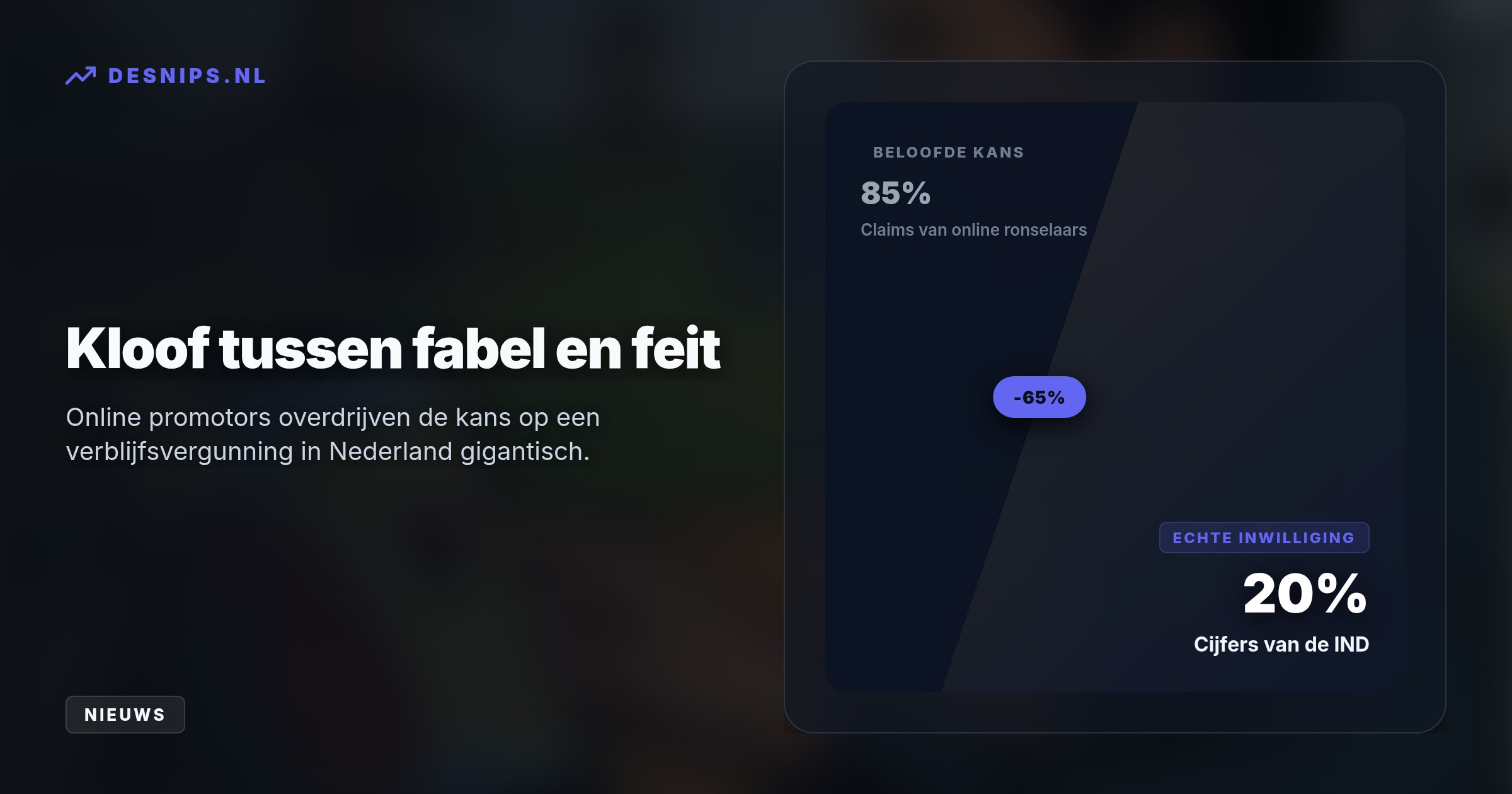 Met flitsende video's op sociale media spiegelen smokkelaars een soepel asielbeleid voor om migranten uit Palestina, Soedan en Jemen naar Ter Apel te lokken.