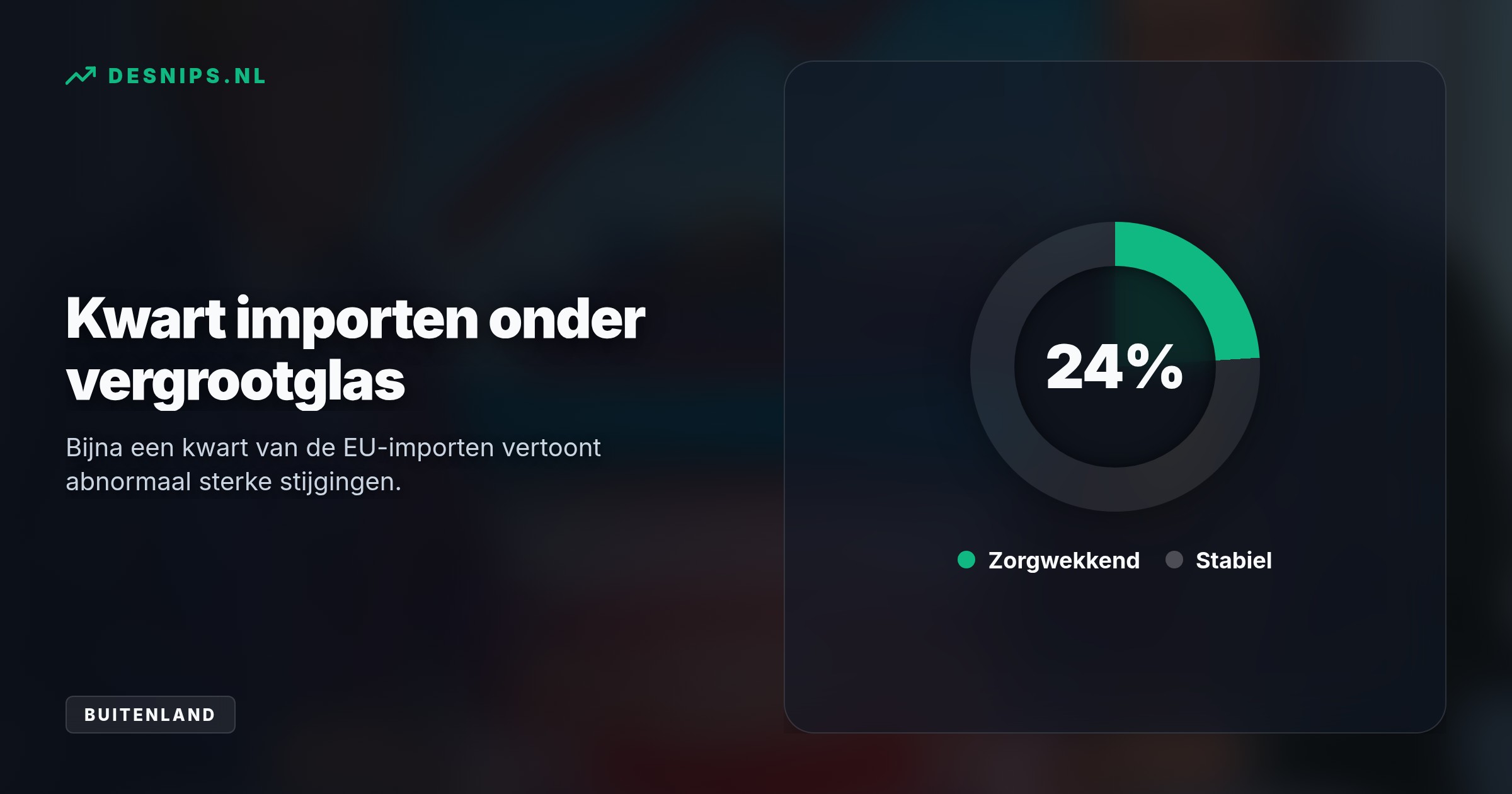 Frankrijk en Duitsland eisen een economische noodknop om de EU-markt direct te sluiten bij oneerlijke concurrentie uit China. Dit raakt de Nederlandse import hard.