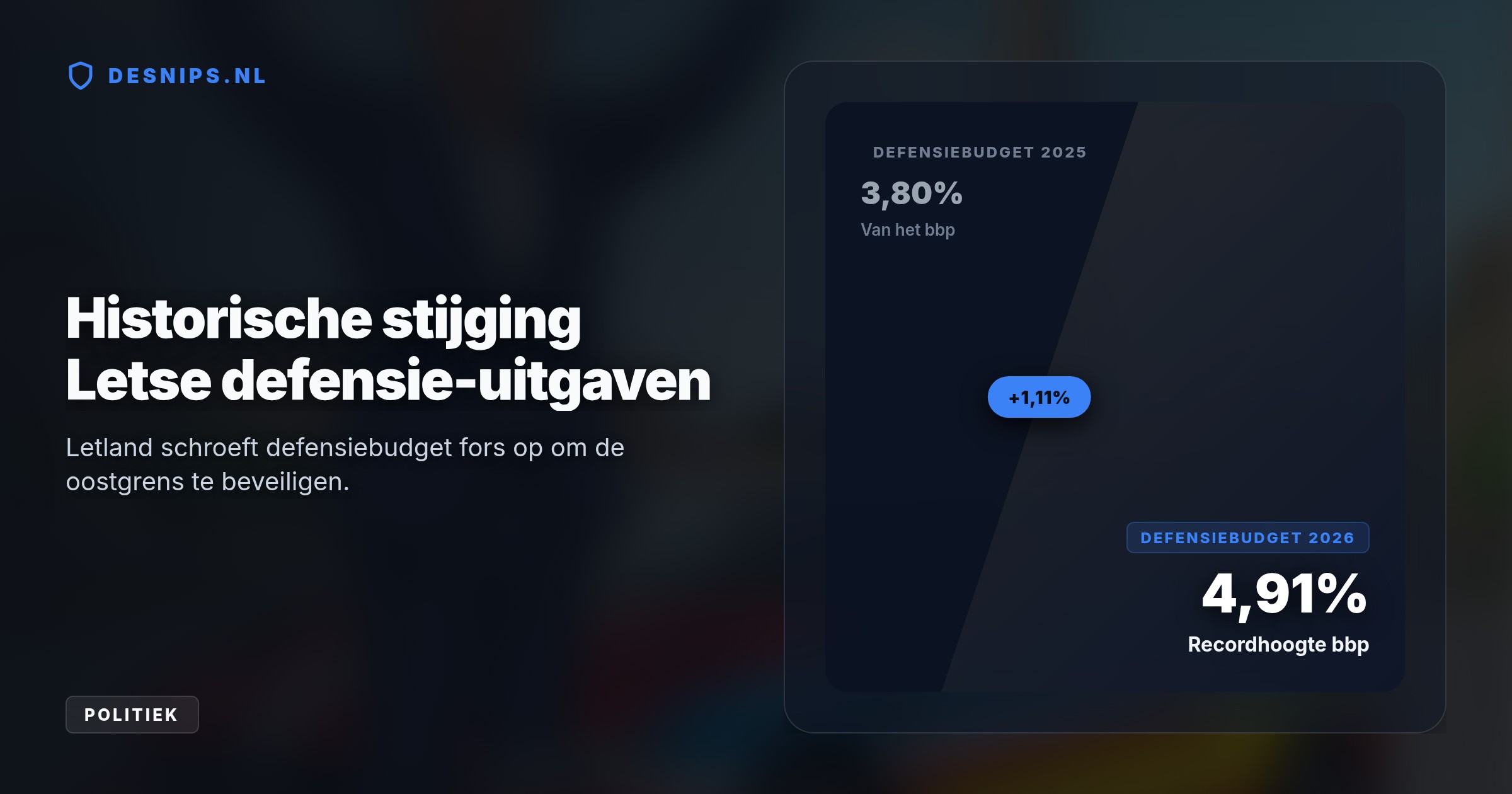 Met 35,3% van de stemmen blijft de partij van premier Kulbergs de grootste, waardoor Letland een pro-Oekraïens en pro-Europees bolwerk aan de Russische grens blijft.