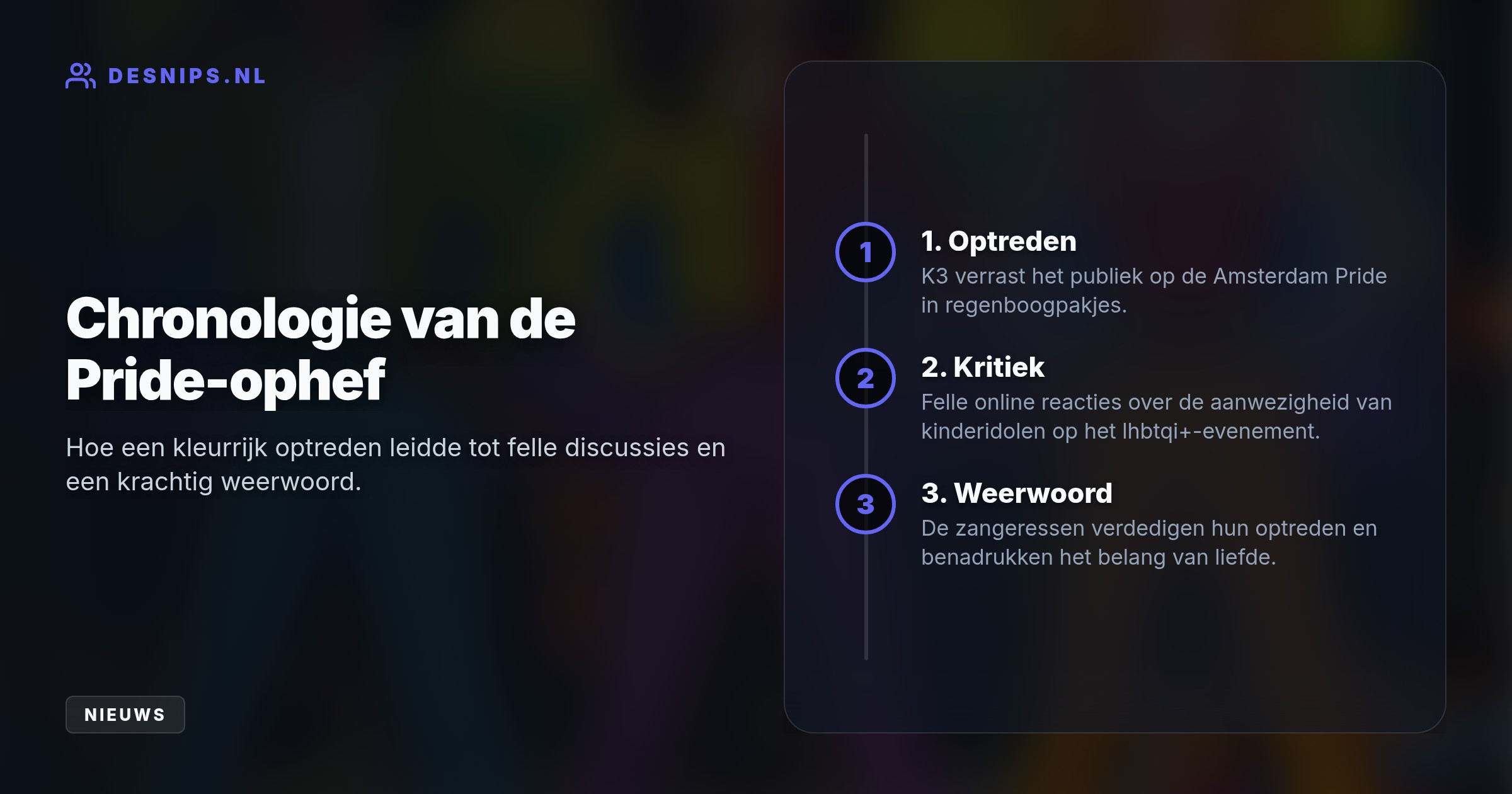 De meidengroep snapt niets van de ophef over hun aanwezigheid bij de Amsterdam Pride en benadrukt dat verdraagzaamheid een essentiële boodschap is voor hun jonge fans.