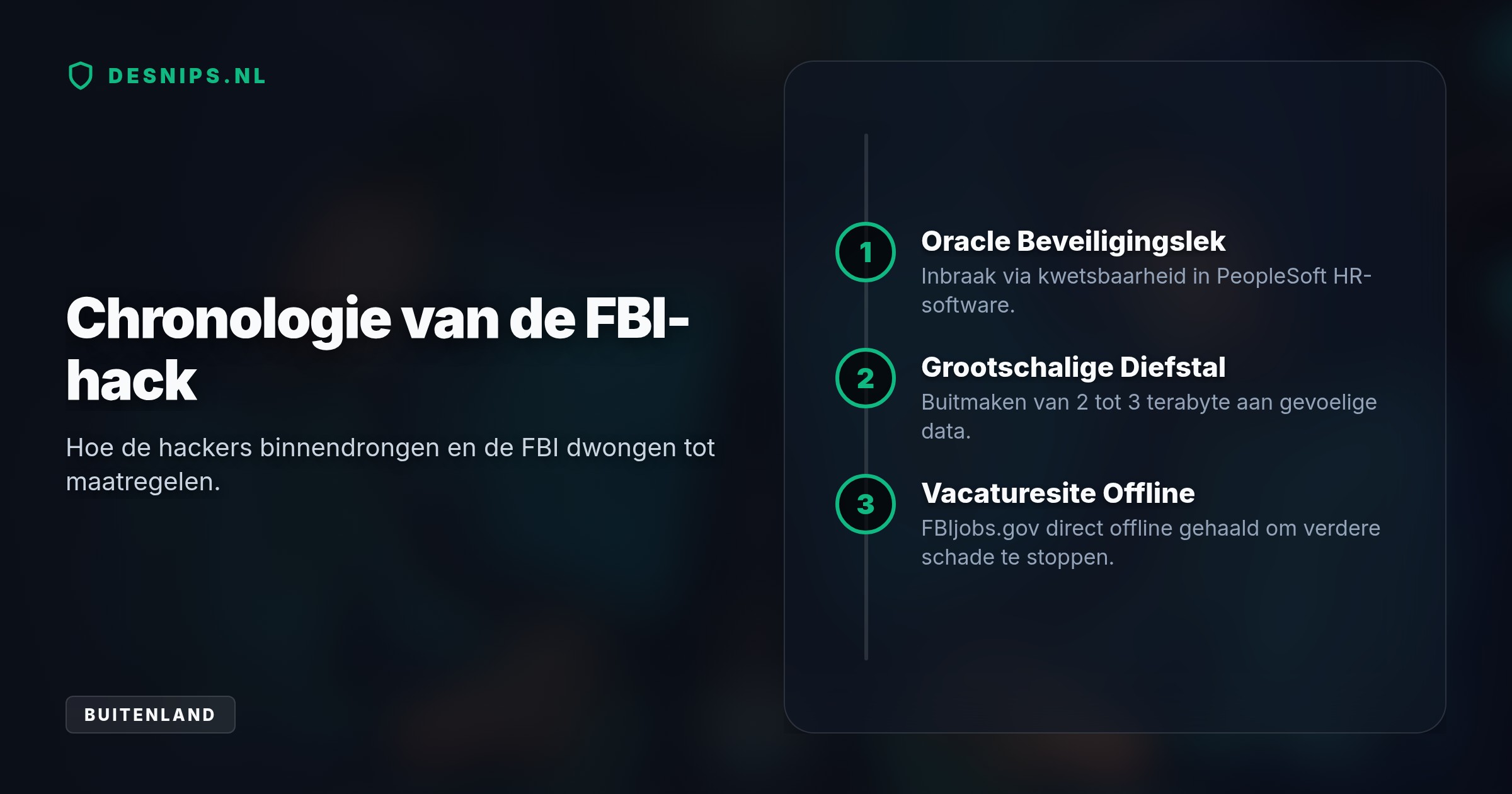 Via een lek in Oracle-software maakten de hackers 3 terabyte aan werknemersdata buit. Ze reageren hiermee op eerdere waarschuwingen van de FBI over hun werkwijze.