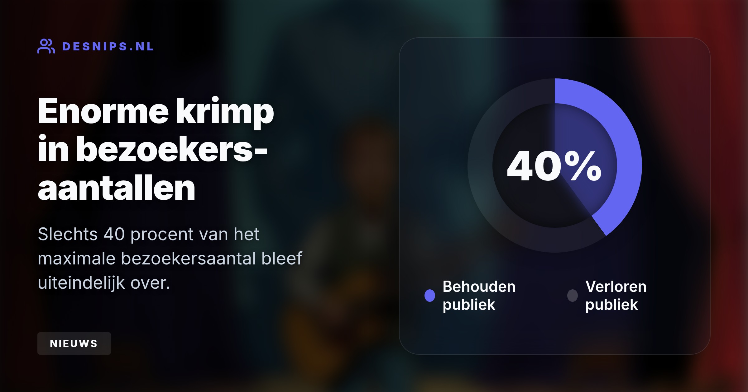 Het festival van Johan Derksen kampt met stijgende kosten. Nu de bezoekersaantallen met 60 procent kelderden tot 8.000 per dag, valt het doek definitief.