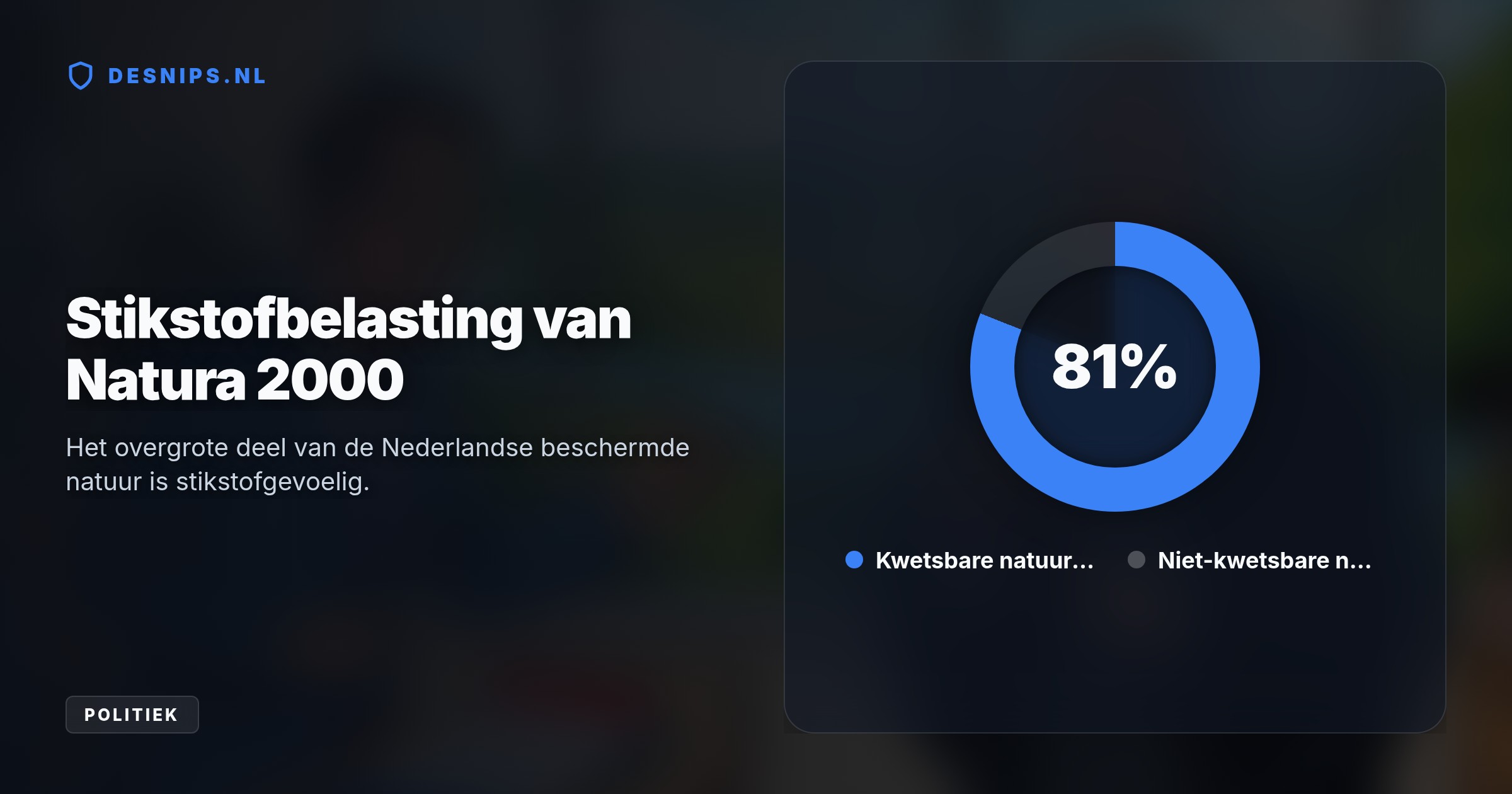 Een interne briefing onthult dat de Europese Commissie het stikstofbeleid van kabinet-Schoof passeert. Brussel vertrouwt op rechters om de natuurregels af te dwingen.