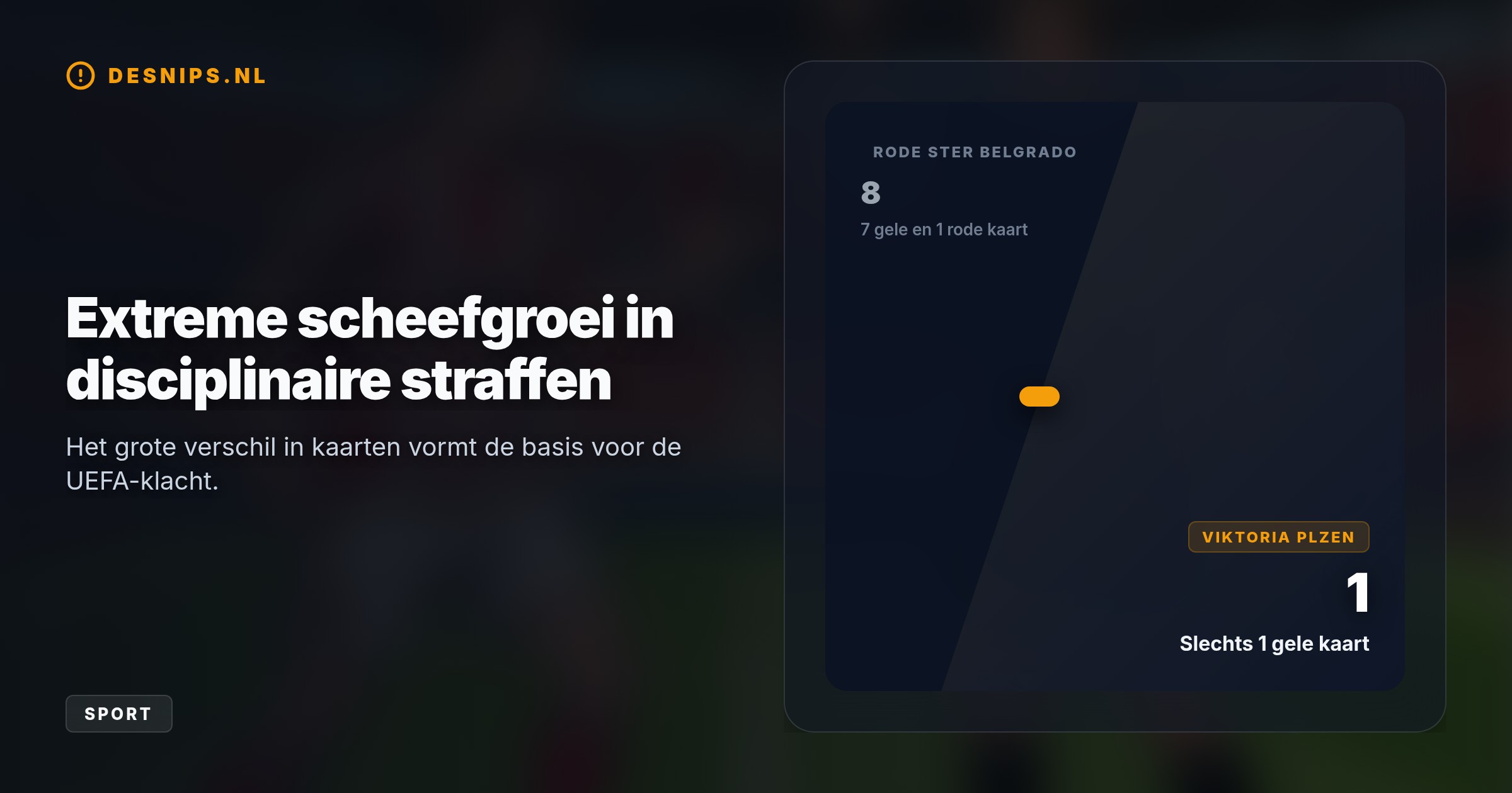 De Servische club eist UEFA-onderzoek na de 5-1 nederlaag tegen Viktoria Plzen, waarin scheidsrechter Danny Makkelie zeven gele kaarten, rood en drie penalty's tegen hen gaf.