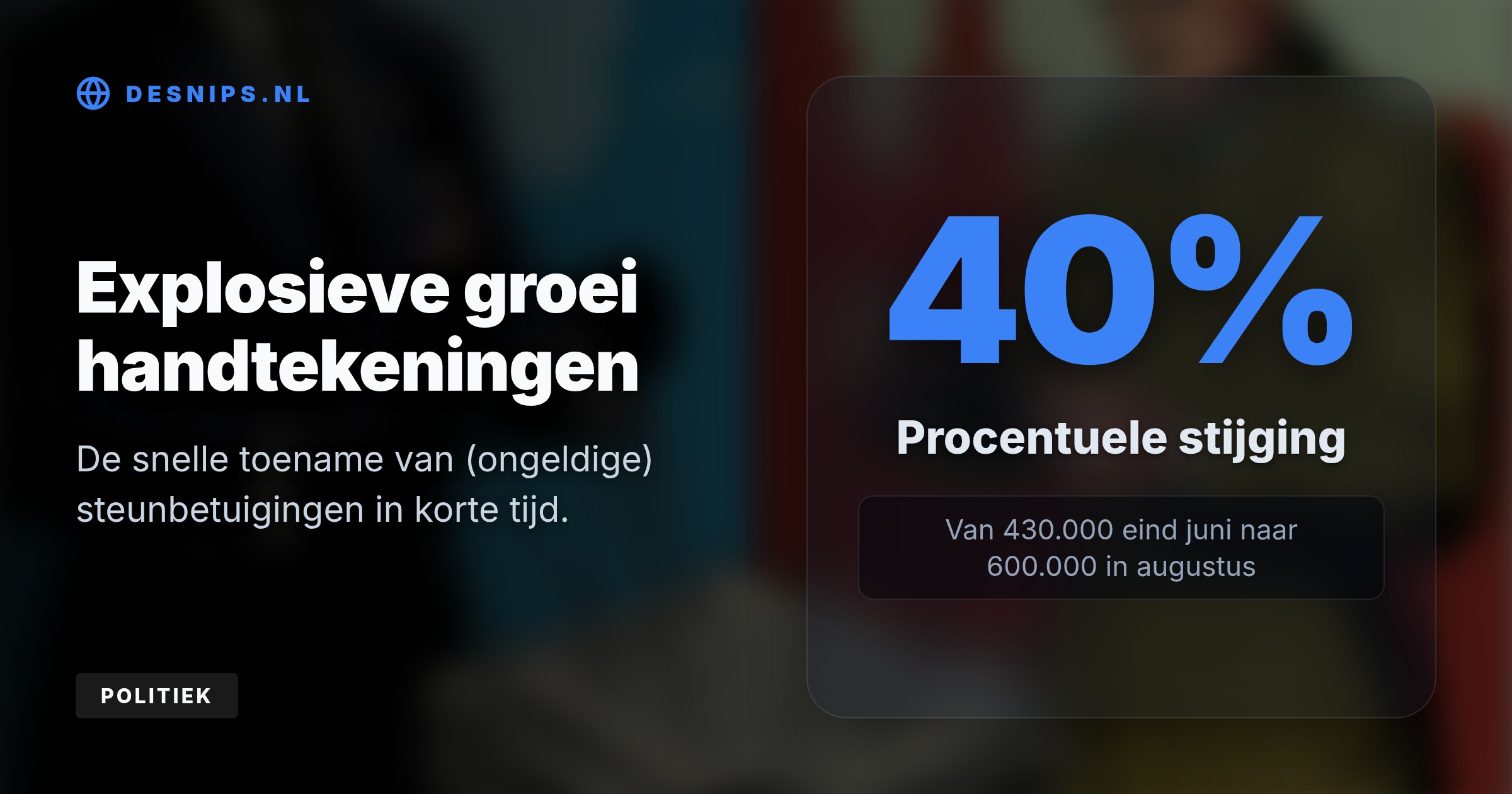 Het verboden deportatieplan verzamelde 600.000 ongeldige handtekeningen onder regie van een Amerikaans-Russisch netwerk om de Europese Unie te destabiliseren.