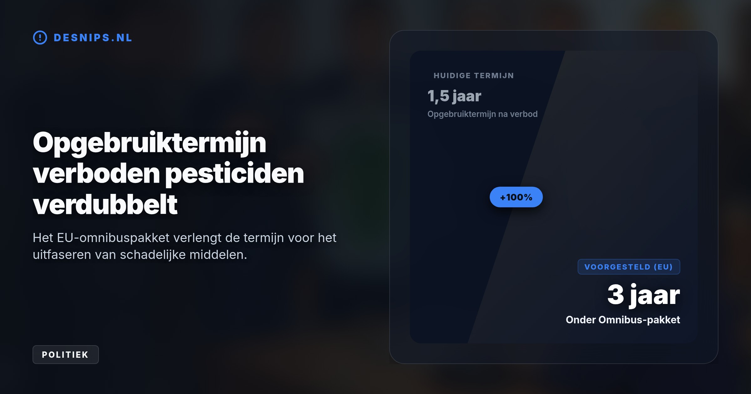 Bijna 170 bestuurders uit alle 21 waterschappen luiden de noodklok. Zij vrezen dat het versoepelen van EU-regels leidt tot meer gif en PFAS in ons drink- en grondwater.