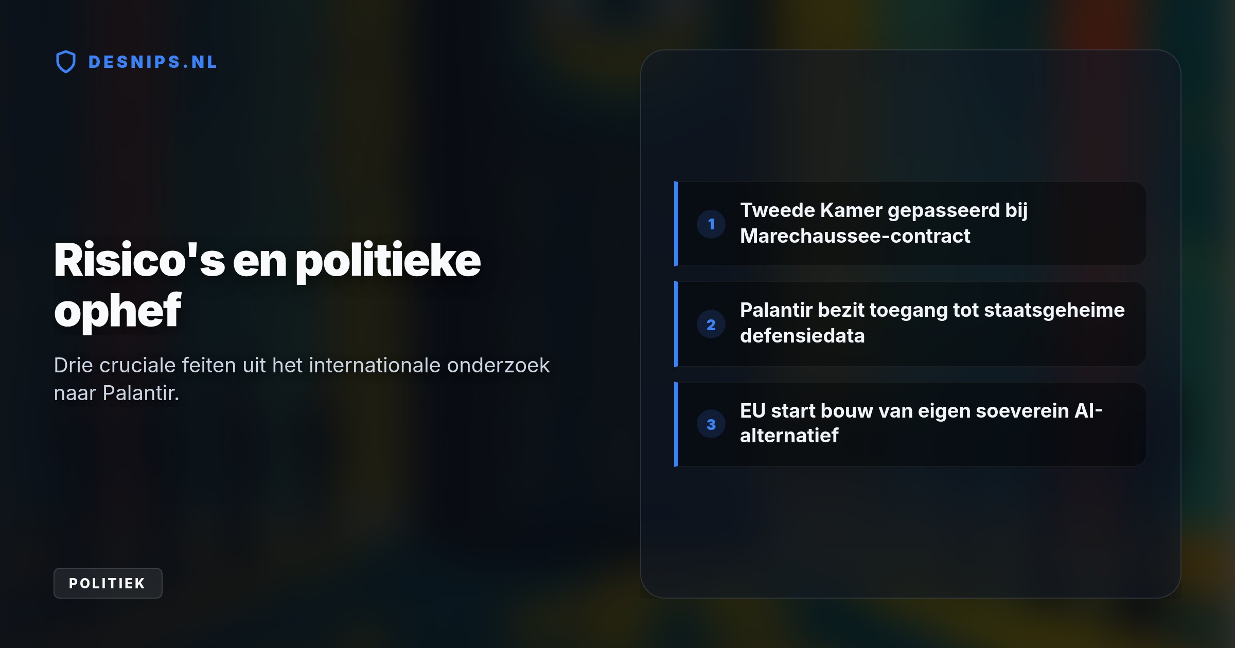 Uit onderzoek blijkt dat defensie en politie hun data overdragen aan de Amerikaanse techgigant, wat grote risico's voor de Europese privacy oplevert.