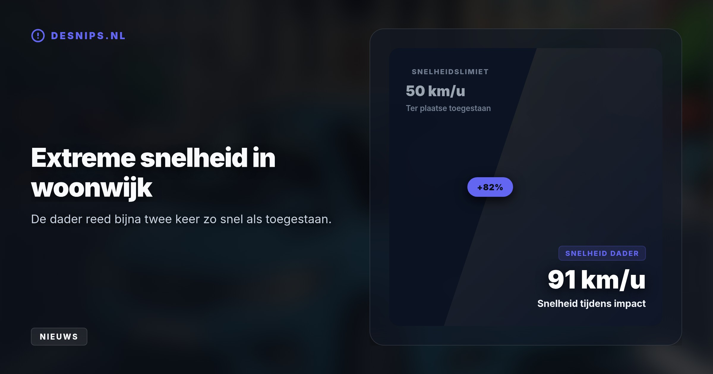 De dader kreeg voor het roekeloze ongeluk in Rotterdam-IJsselmonde slechts 240 uur taakstraf en drie jaar rijontzegging opgelegd. De familie reageert diep verontwaardigd.