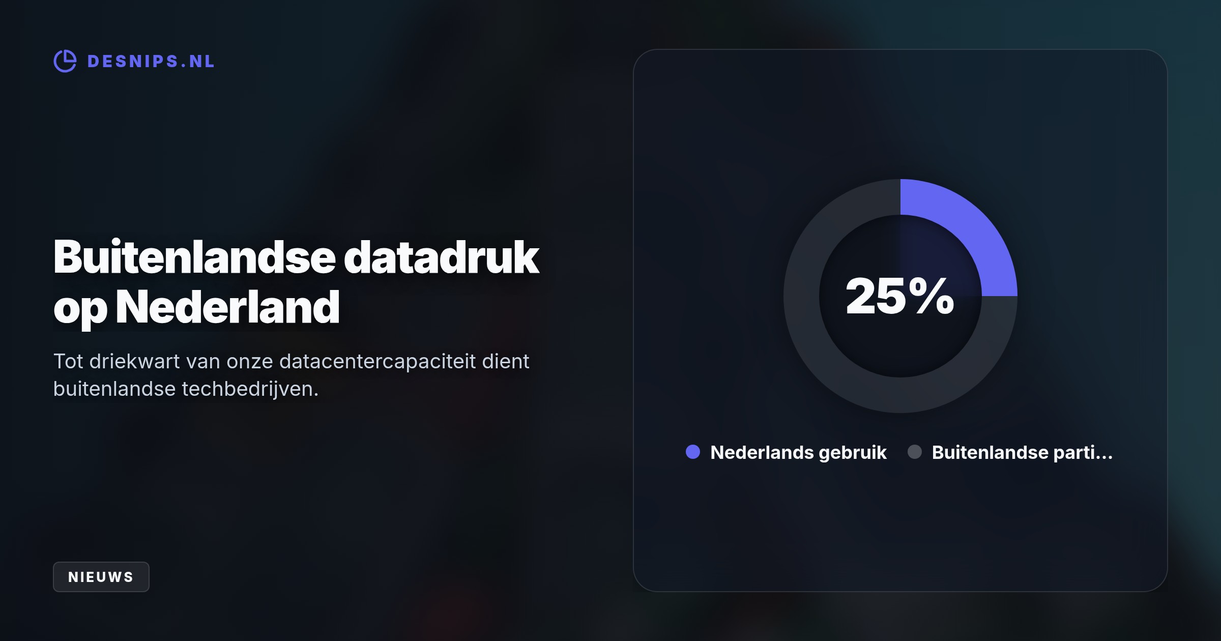 Omdat datacenter-hardware niet ontworpen is voor hergebruik, belanden servers al na enkele jaren in de shredder. Slechts 20 procent van dit afval wordt momenteel gerecycled.