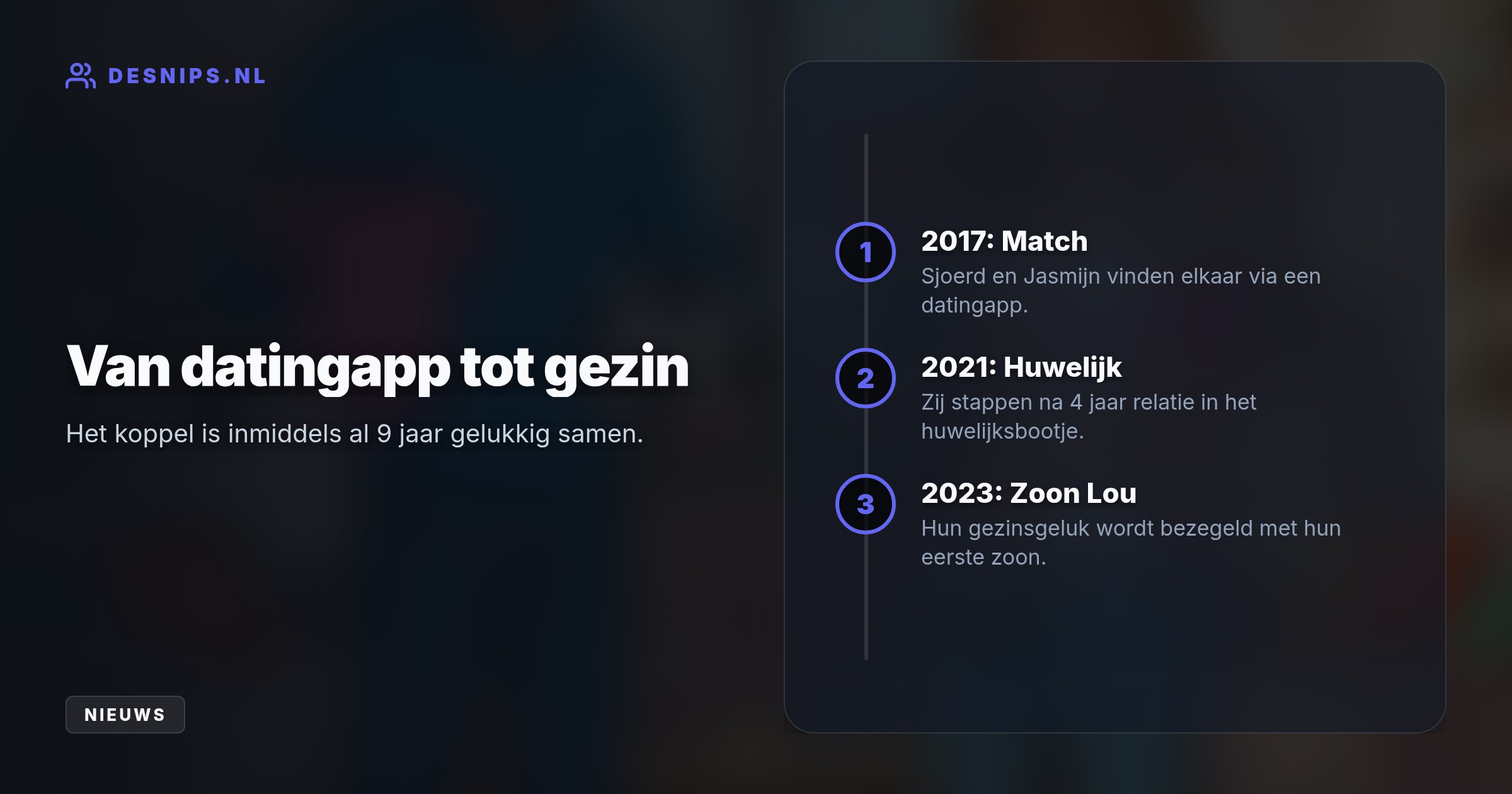 Sjoerd van Ramshorst en zijn vrouw Jasmijn verwachten in december hun tweede kind, een meisje. Hun zoontje Lou krijgt er hiermee een zusje bij.