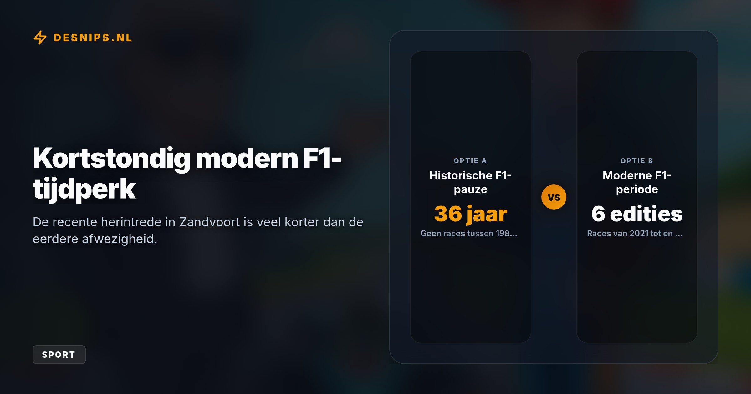 De Nederlandse Grand Prix stopt op haar hoogtepunt. Volgens Bernie Ecclestone was de race er zonder de unieke populariteit van Max Verstappen nooit gekomen.