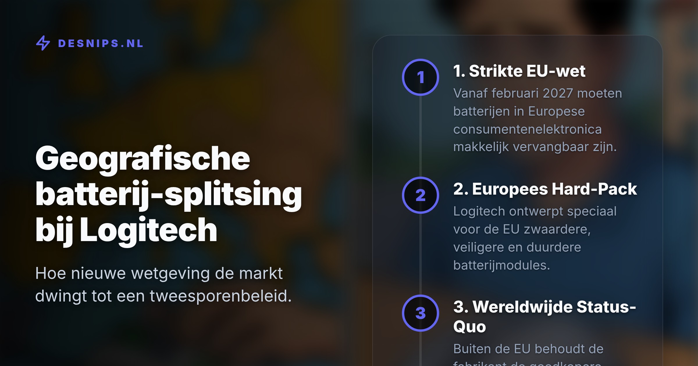 De fabrikant weigert de regels wereldwijd in te voeren omdat consumenten zelf repareren te gevaarlijk zouden vinden. Europese modellen krijgen daarom een speciaal, duurder 'hard-pack'.