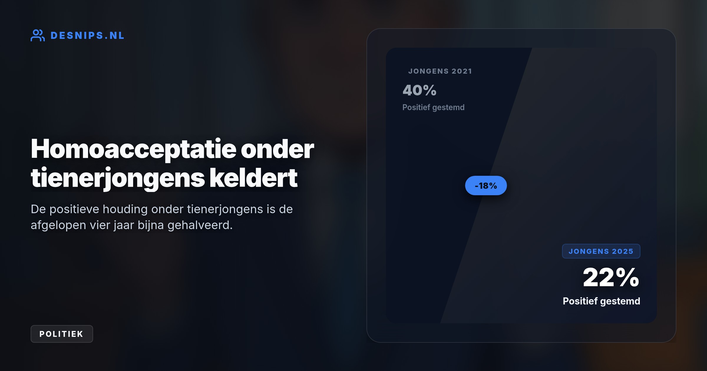 De premier noemt zijn felle uithaal naar tegenstanders van minderheidsrechten een ongepaste 'slip of the tongue' uit passie, na hevige kritiek van de oppositie.