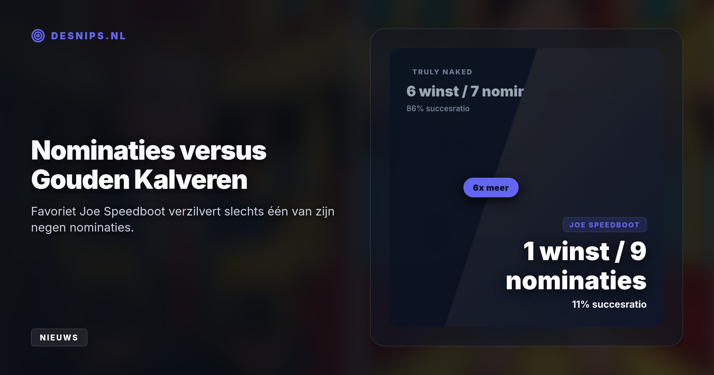 De jury bekroont het regiedebuut van Muriel d’Ansembourg over de porno-industrie met de hoofdprijs, terwijl de serie Basta scoort met het levensverhaal van Marco van Basten.