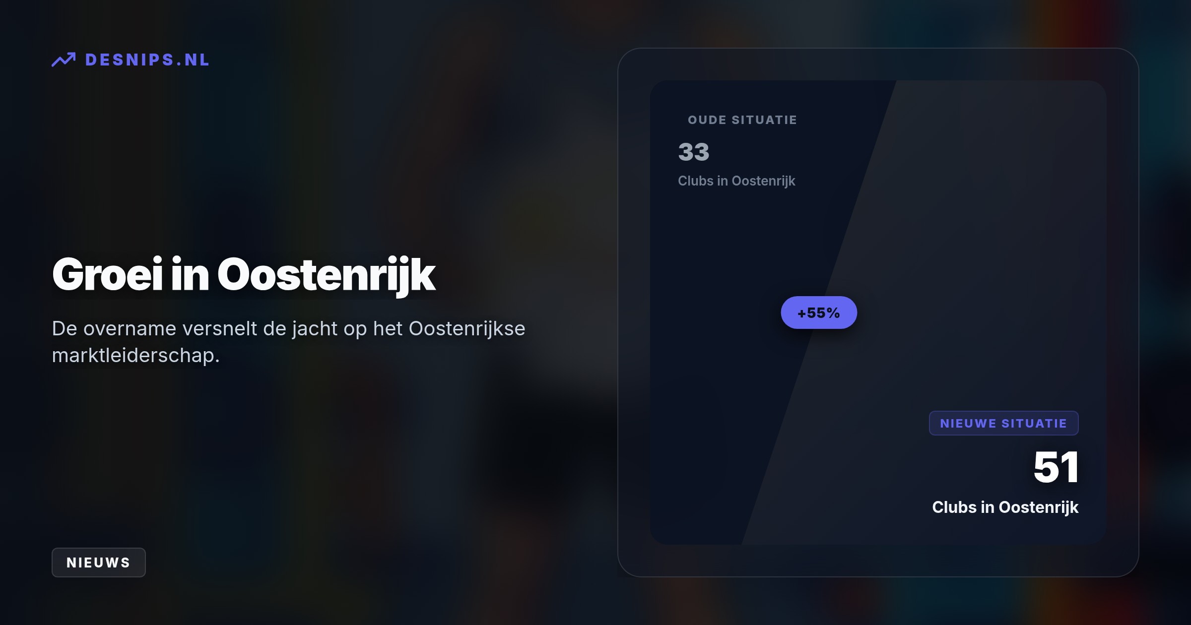 De fitnessketen financiert de overname volledig uit eigen middelen om marktleider te worden in Oostenrijk. De clubs worden omgebouwd naar de oranje huisstijl.