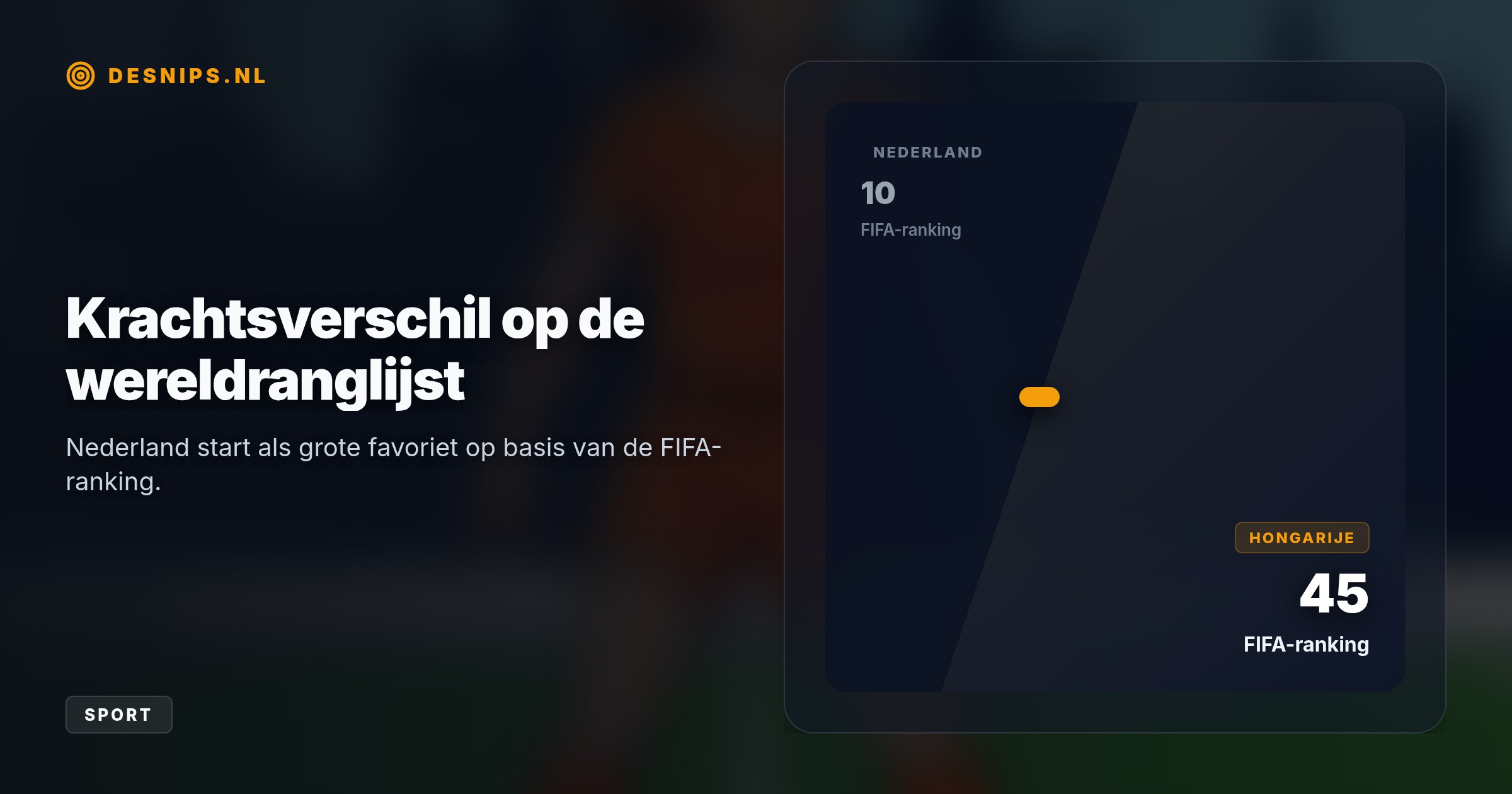 Na een misgelopen groepsfase start de cruciale play-off op 9 oktober in Boedapest. Op 13 oktober volgt de beslissende ontmoeting in Tilburg.