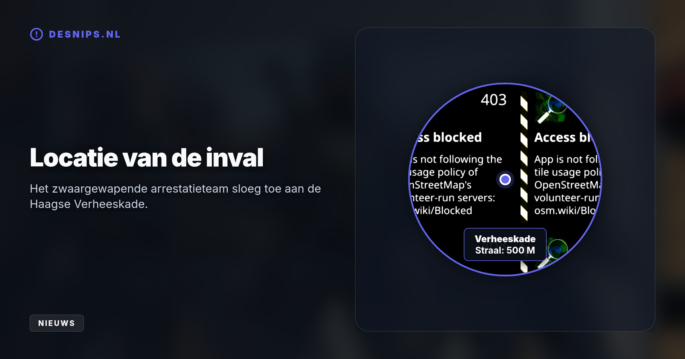 Zwaargewapende agenten deden een inval bij een opslagverhuurbedrijf in Den Haag. De politie houdt de kaken stijf op elkaar over eventuele vondsten of aanhoudingen.