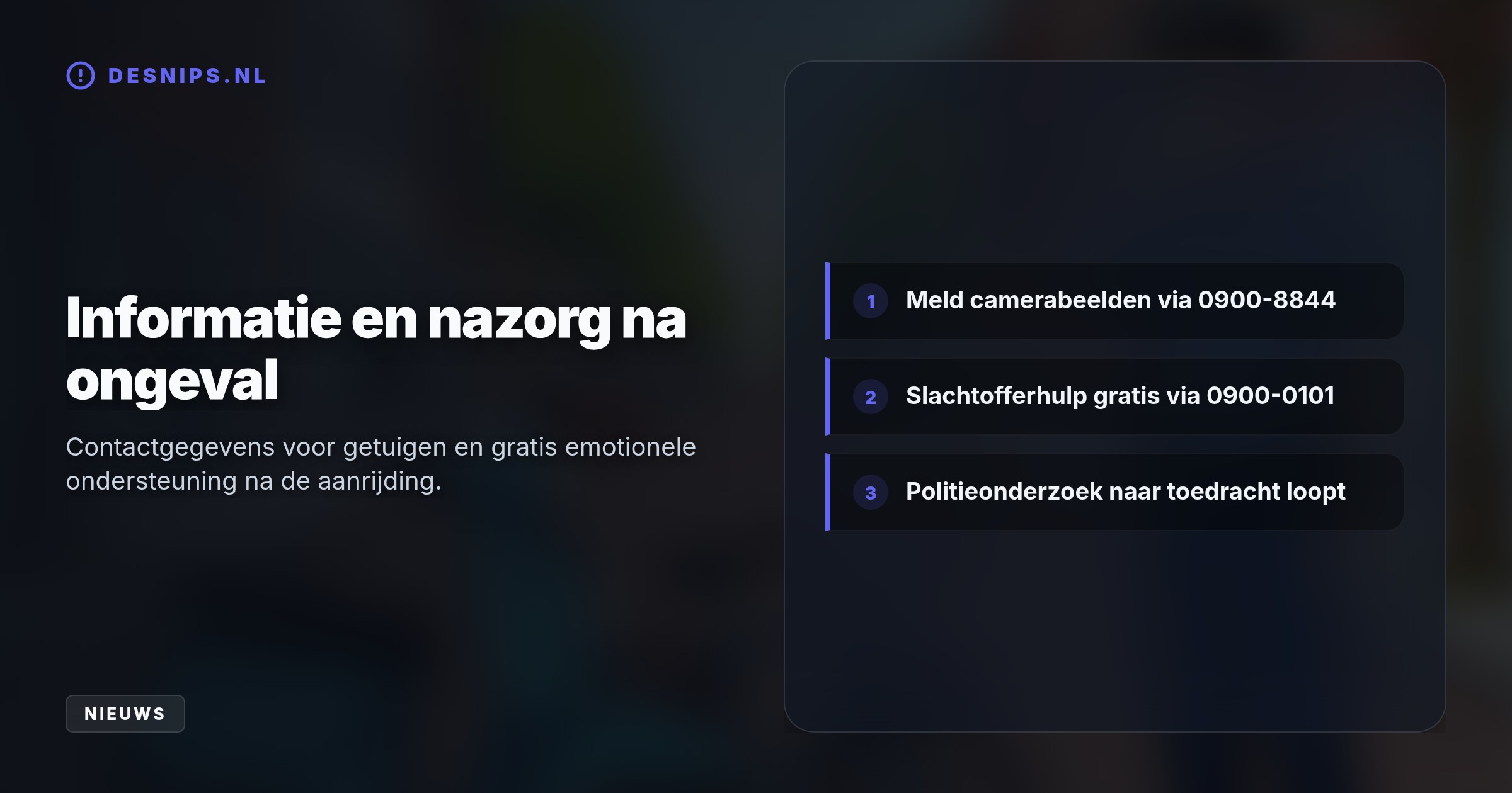 Het jonge kind zat in een kinderzitje achterop toen de fietser woensdagmiddag op de Leidse Vrijheidslaan met een scooter botste. Getuigen worden gezocht.