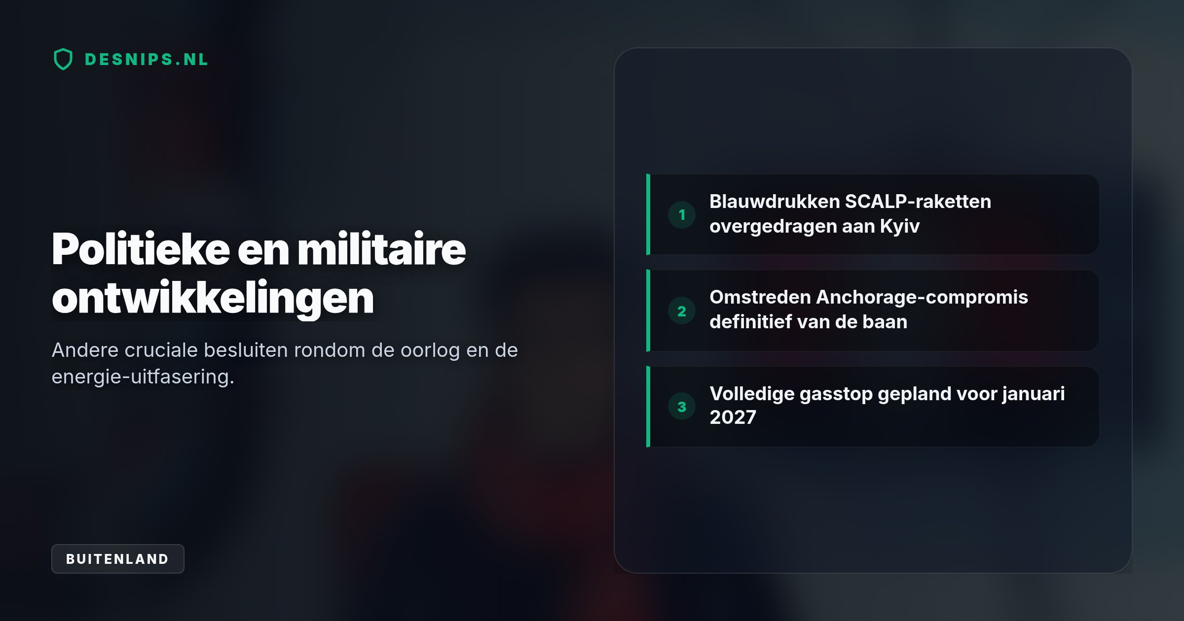 Veiligheidsadviseur Powell eist zware ontberingen van burgers om Oekraïne te steunen. Het EU-uitfaseringsplan voor Russisch gas wankelt intussen door een conflict in Iran.
