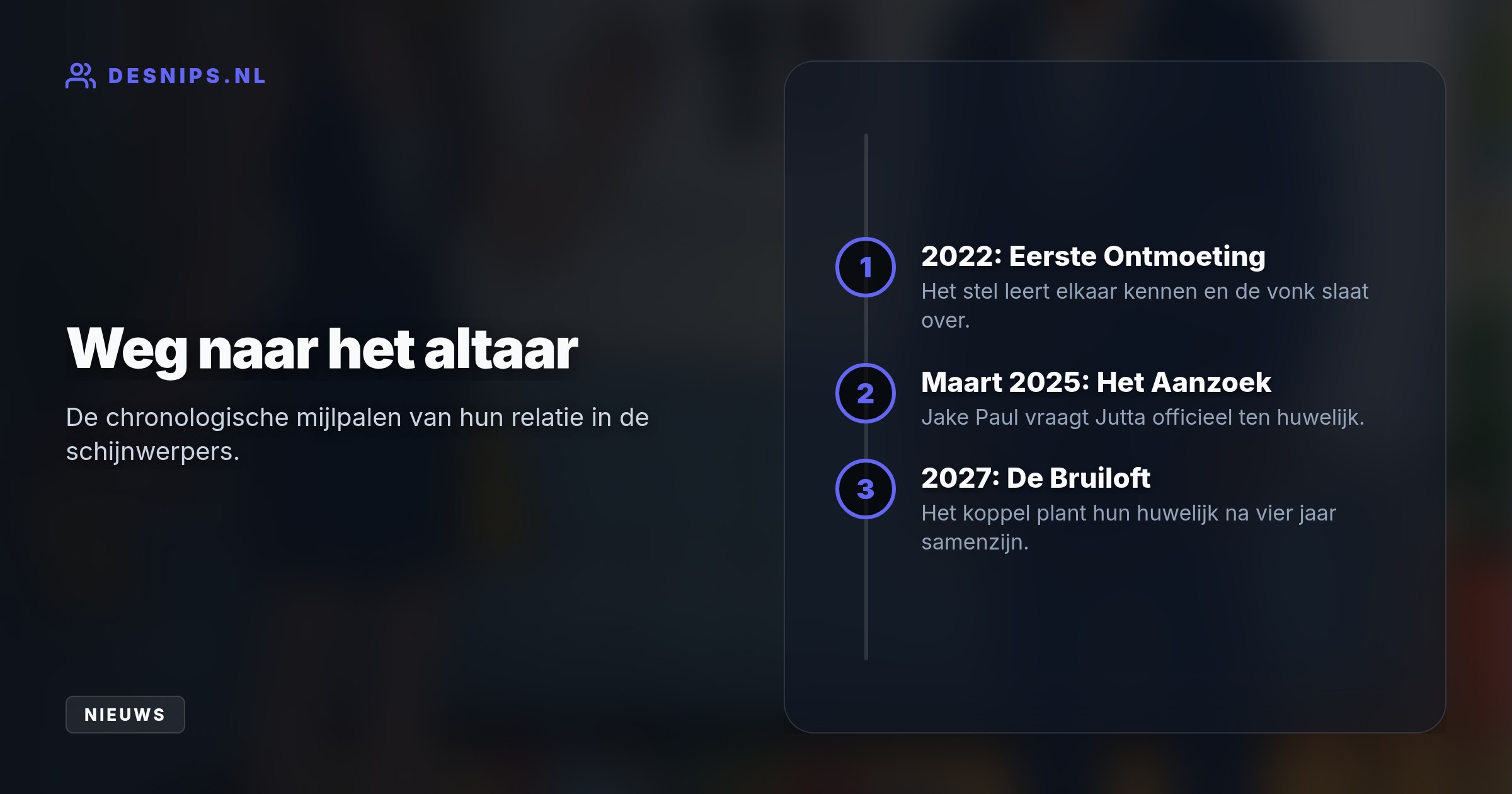 Het stel bevestigt hun trouwplannen voor 2027. Hoewel Jake droomt van een groot gezin met tien baby's, trekt de olympisch schaatskampioene resoluut de grens.