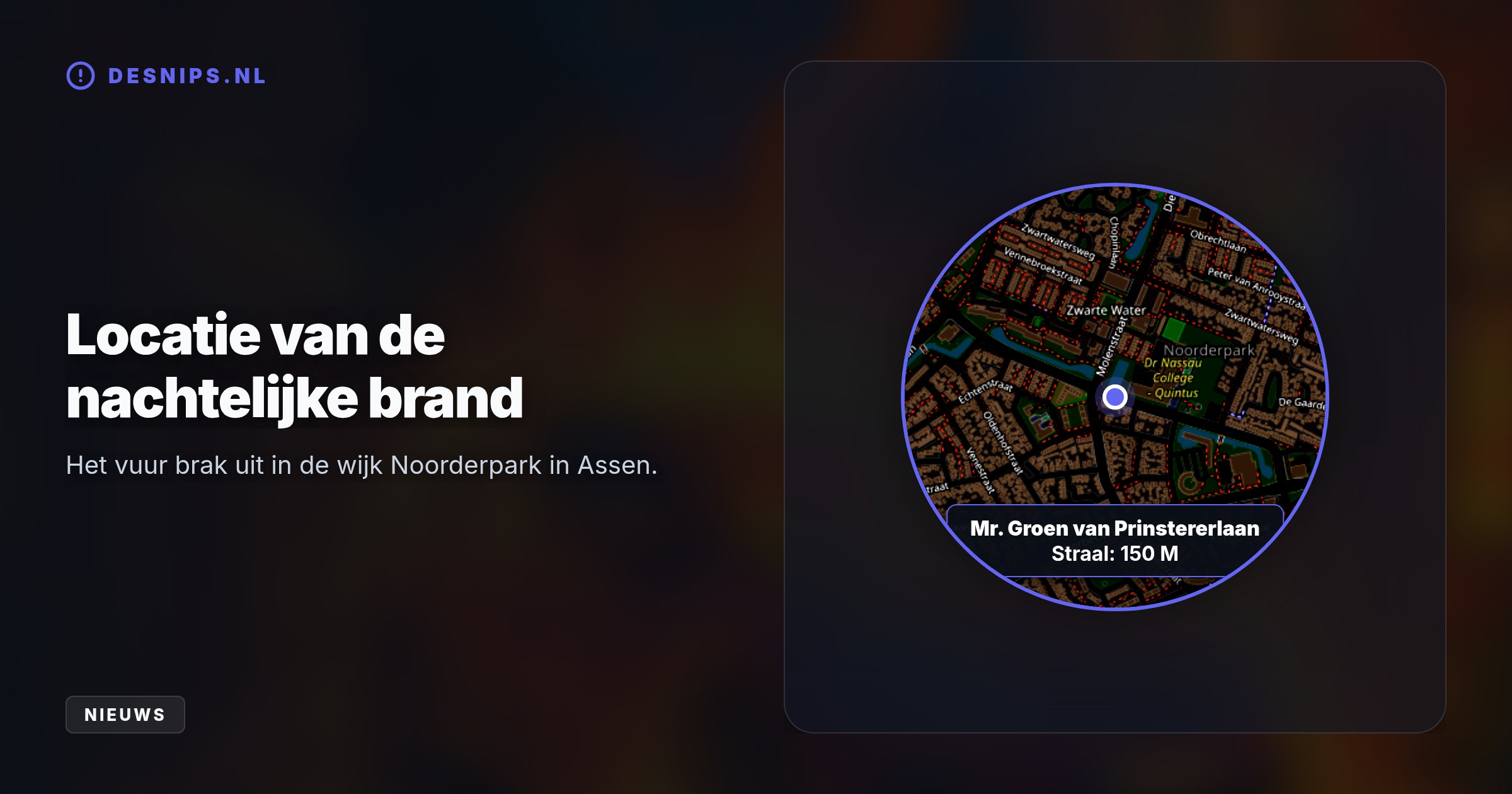 Een brandend accupakket van een hybride auto zorgde in Assen voor een uitslaande brand. De bewoners konden op tijd vluchten, de politie onderzoekt brandstichting.