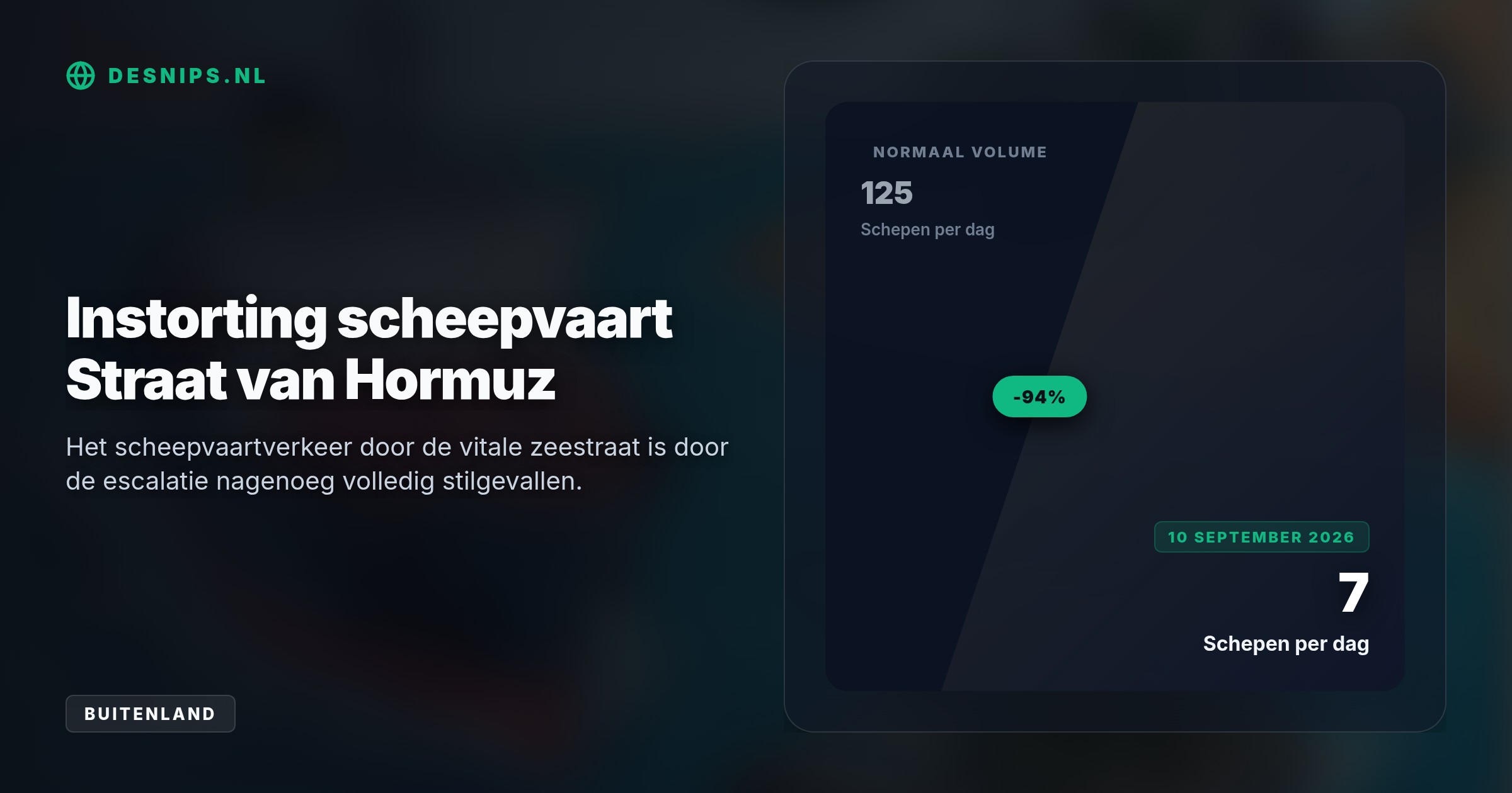 Door de inname beheersen de rebellen de toegang tot de Rode Zee. De Saoedische olie-export keldert naar het laagste niveau in dertig jaar na Amerikaanse weigering van militaire steun.