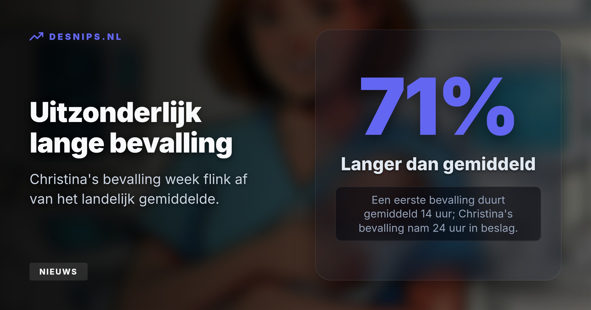 Haar dochter weegt 2900 gram. Grootouders Paay en Curry zijn dolblij, al roept de naam Cleo herinneringen op aan de GTST-soaprol die destijds hun huwelijk ruïneerde.