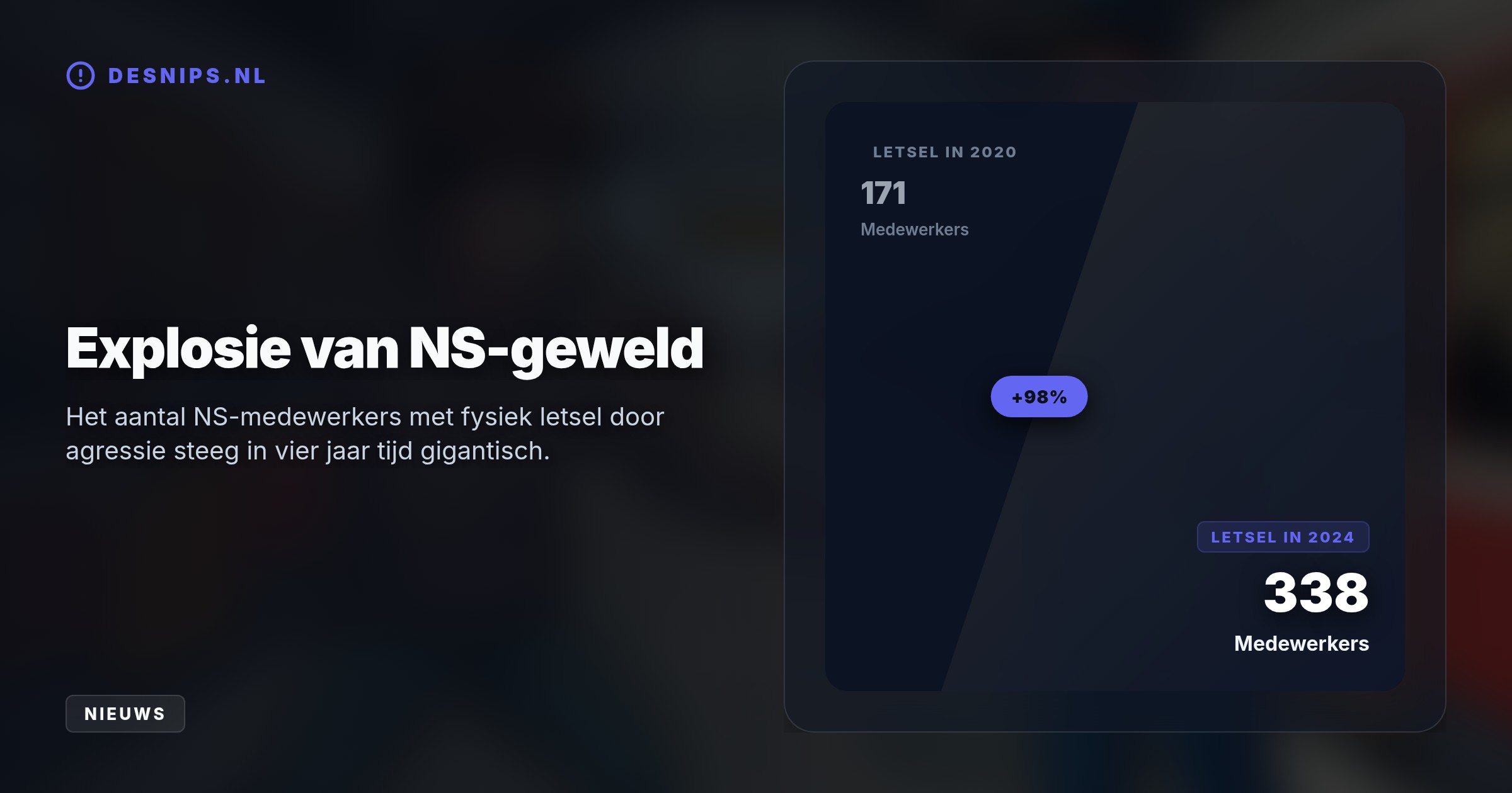 Na vijf maanden deelt de politie geblurde beelden van de tiener die een NS-medewerker herhaaldelijk sloeg en bespuugde op station Oisterwijk. Hij krijgt eerst kans zich te melden.