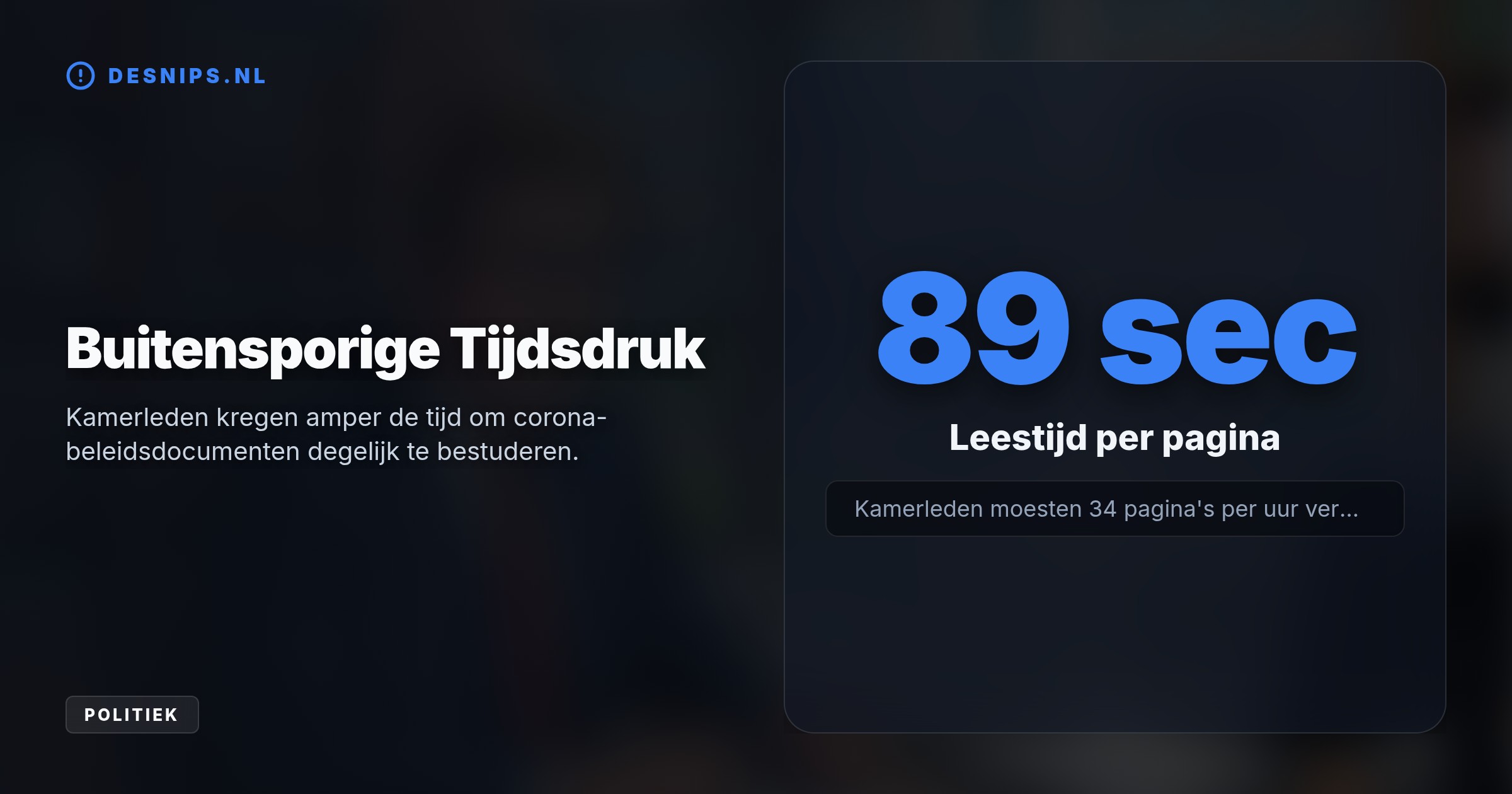 Kamerleden getuigen dat het 2G-toegangsbewijs onwetenschappelijk was, ventilatie een jaar lang werd genegeerd en de Tweede Kamer in 2020 geen crisisplan had.