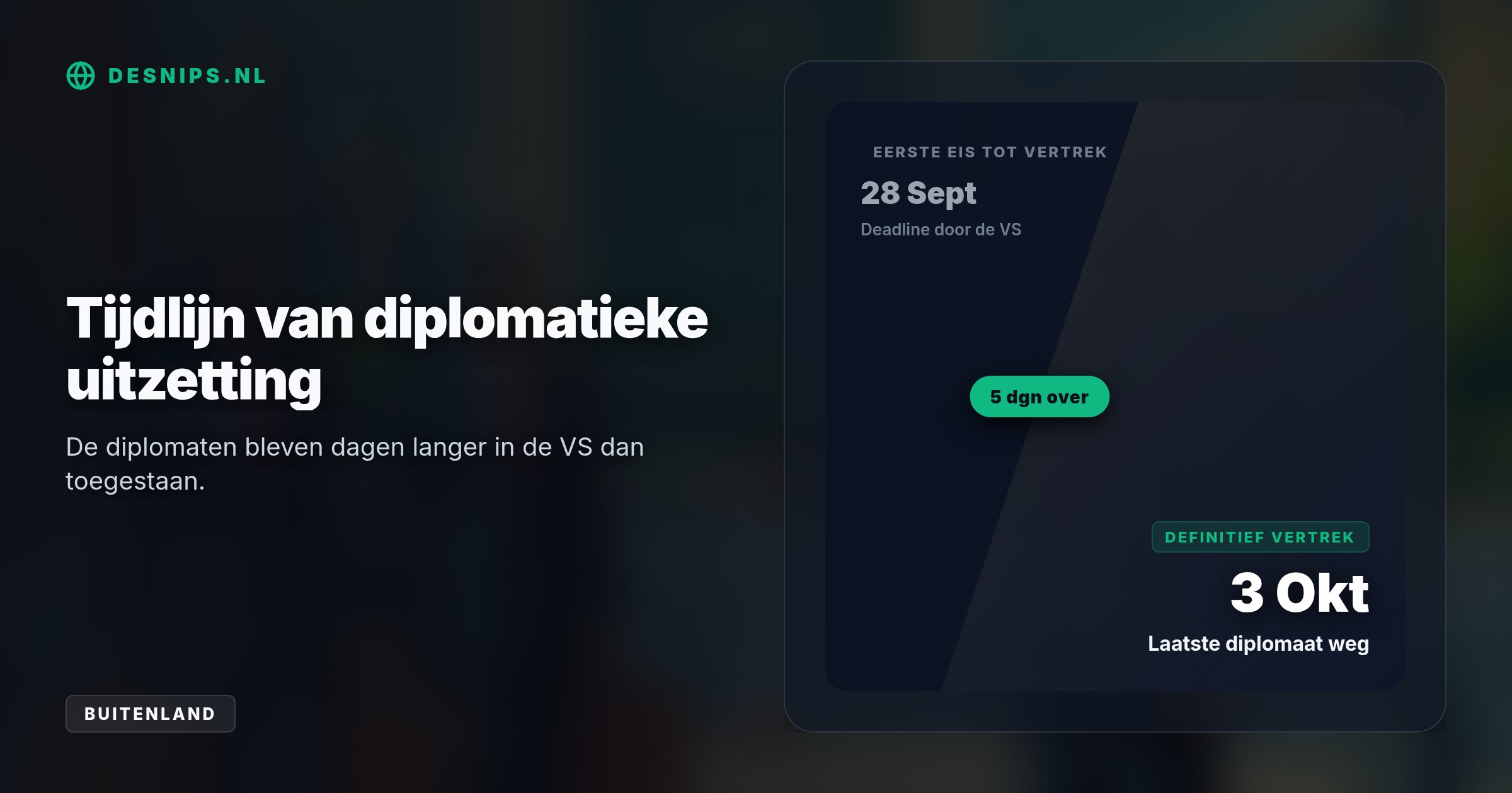 Minister Rubio zette de diplomaten uit nadat zij New York weigerden te verlaten. Dit geopolitieke getouwtrek kan de olieprijzen via de Straat van Hormuz opdrijven.