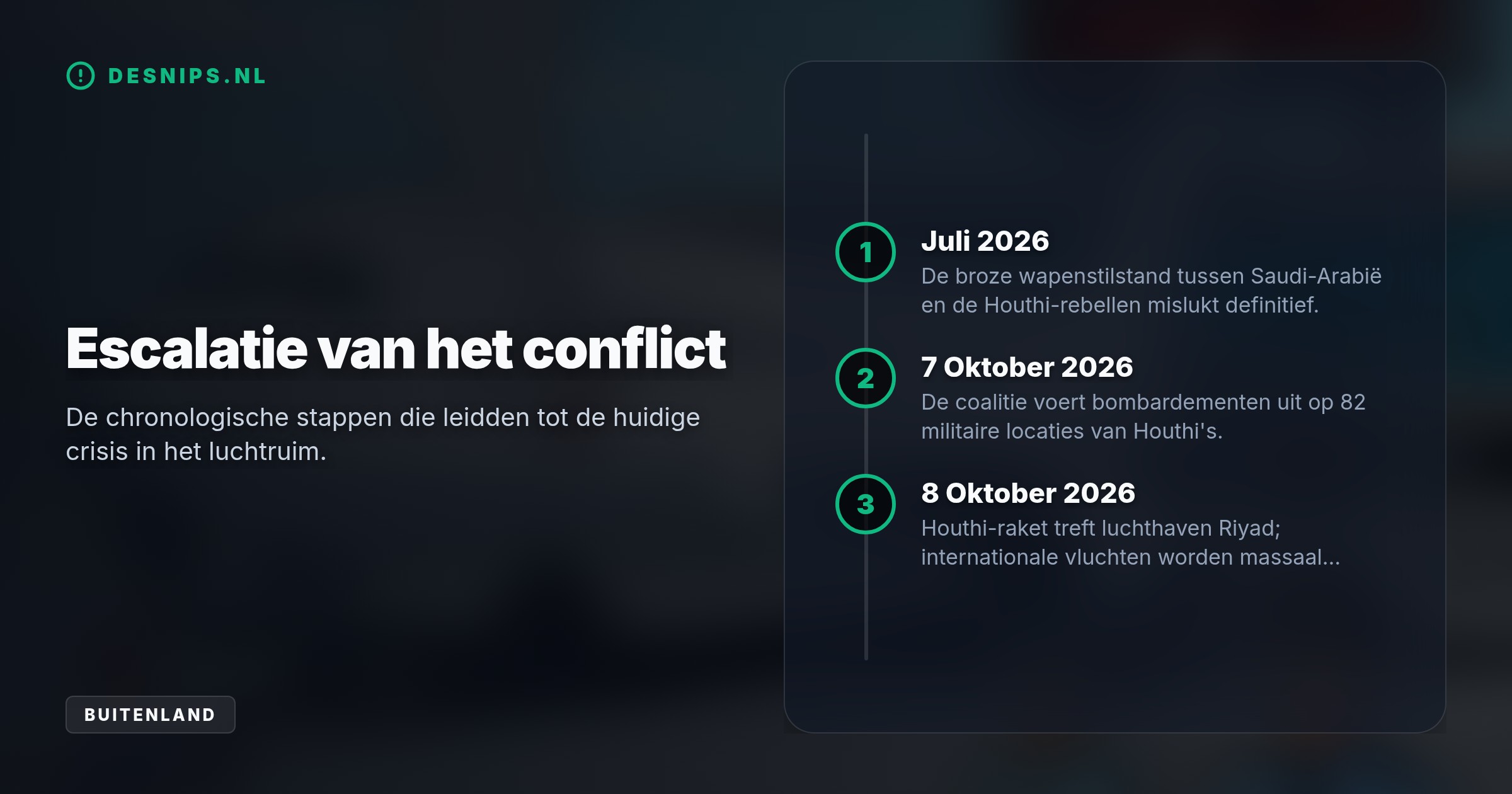 De escalatie volgt op het mislukken van de wapenstilstand. Nu maatschappijen hun vluchten opschorten, dreigt ook onrust op de energiemarkt.