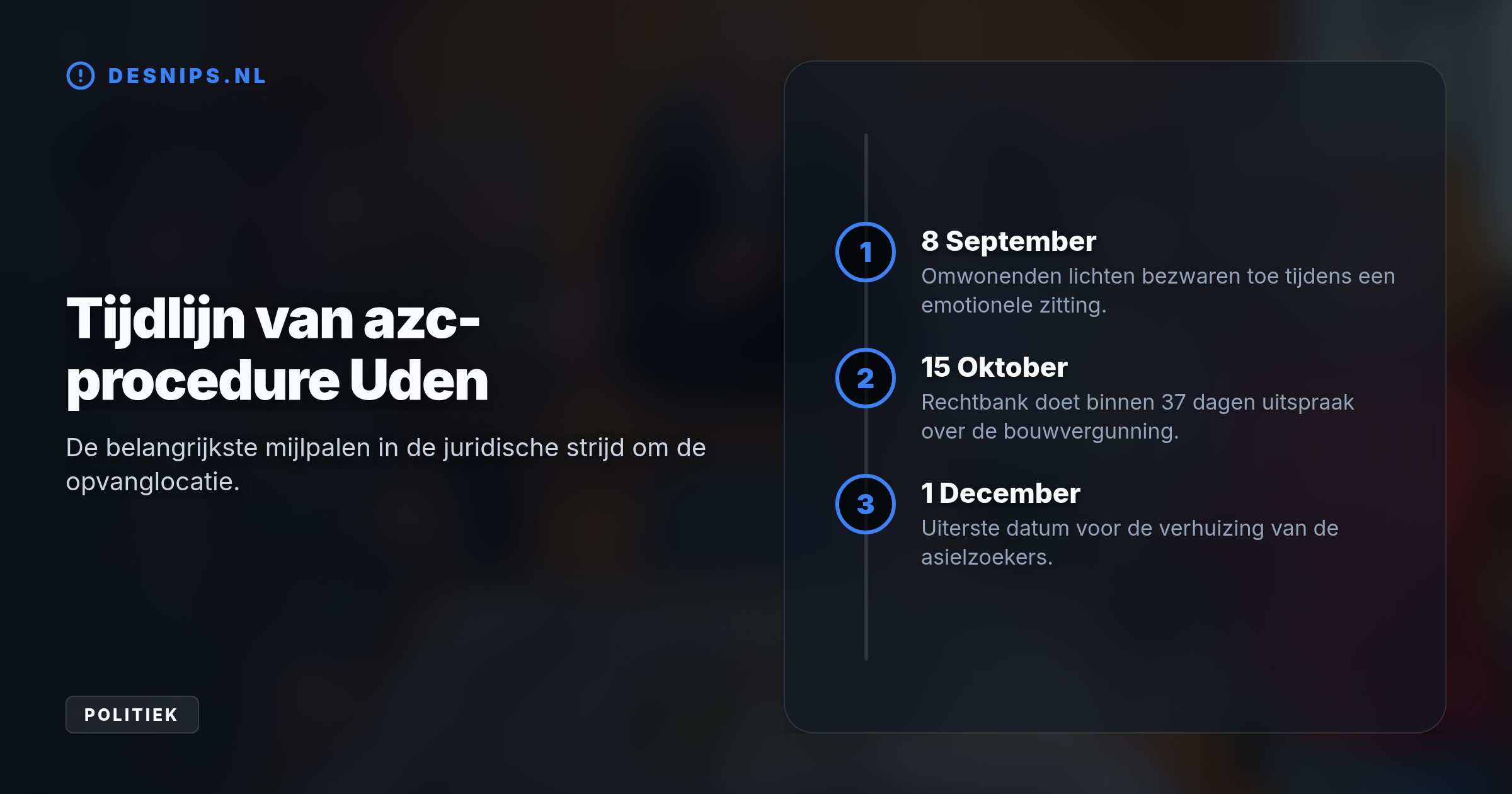 Buurtbewoners vechten de komst van de opvang voor 300 asielzoekers aan vanwege zorgen over de nabije sportvelden. De geplande verhuizing staat voor uiterlijk 1 december.