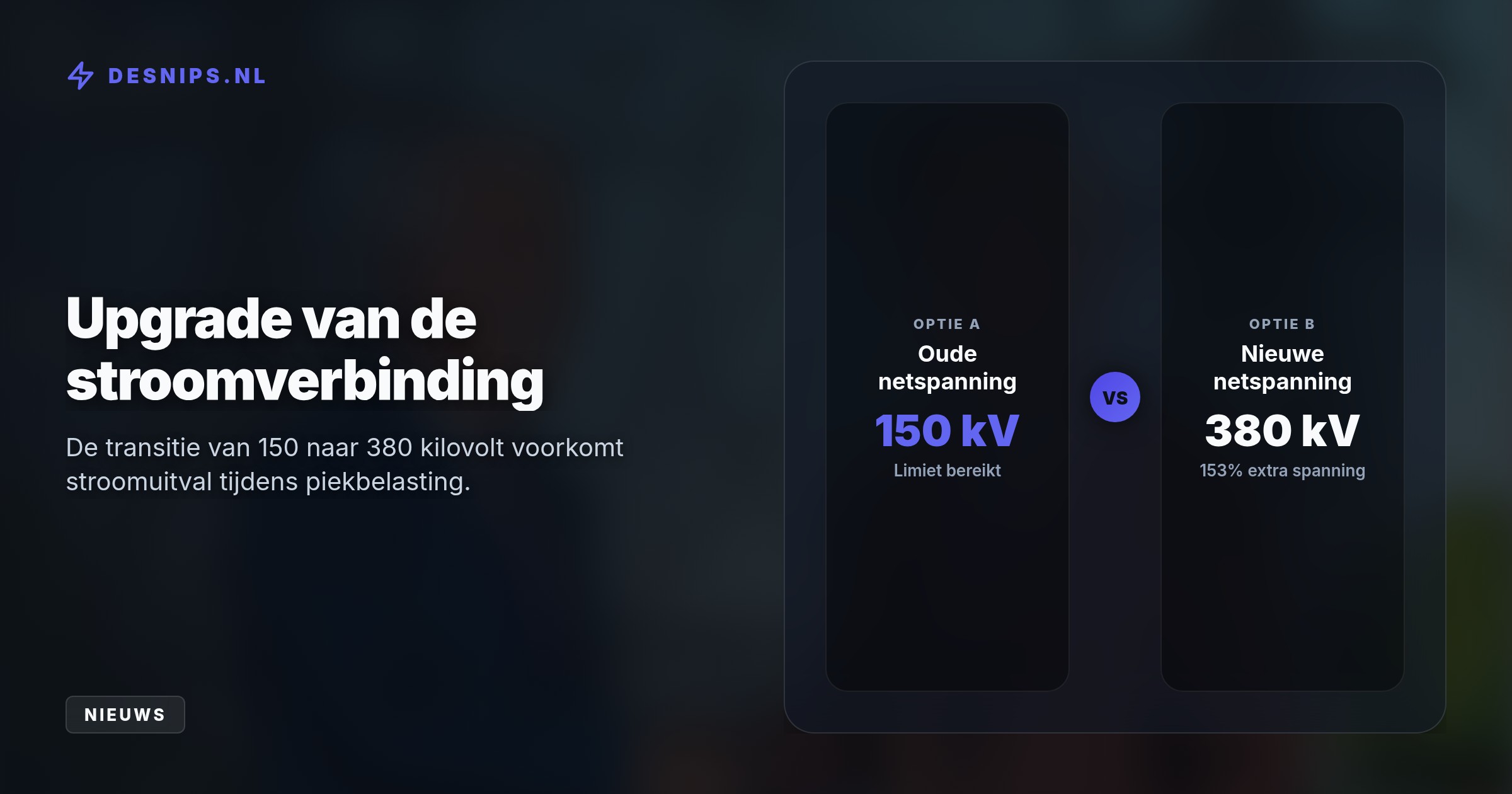 Met een upgrade naar 380 kilovolt na tien jaar bouwen verminderen beide landen hun afhankelijkheid van buitenlandse energie en verkleinen ze de kans op stroomstoringen.