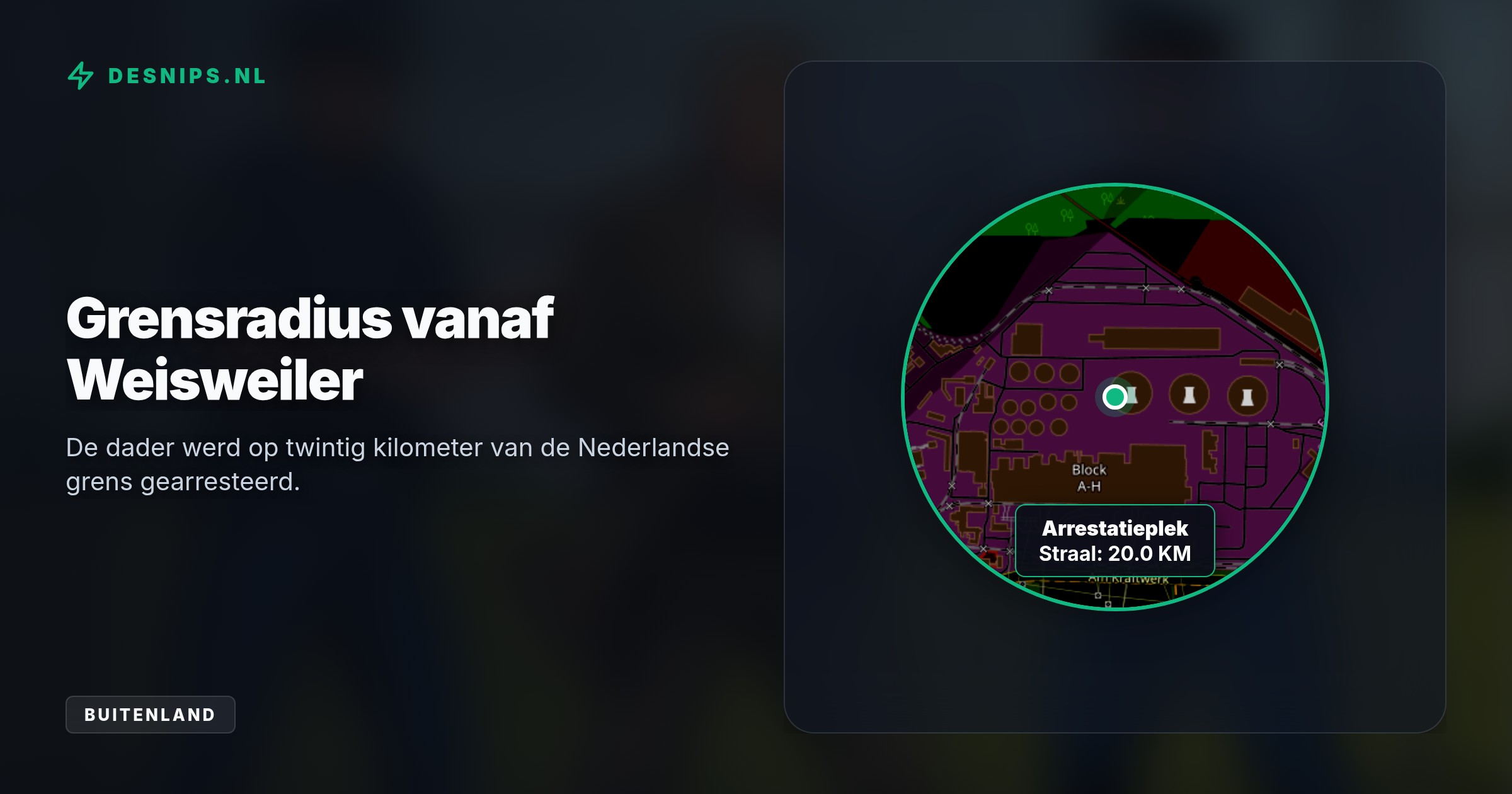De 48-jarige extremist veroorzaakte met zelfgemaakte raketten stroomuitvallen voor miljoenen huishoudens. Hij werd gepakt nabij de Nederlandse grens.