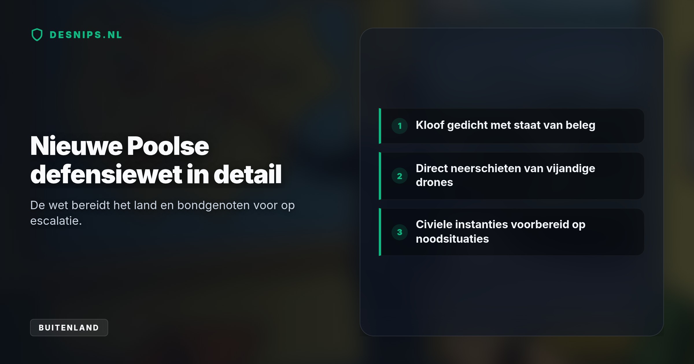 De wet heft administratieve drempels op, zodat bondgenoten direct kunnen doorrijden naar de grens om sneller te reageren op hybride en militaire dreigingen.