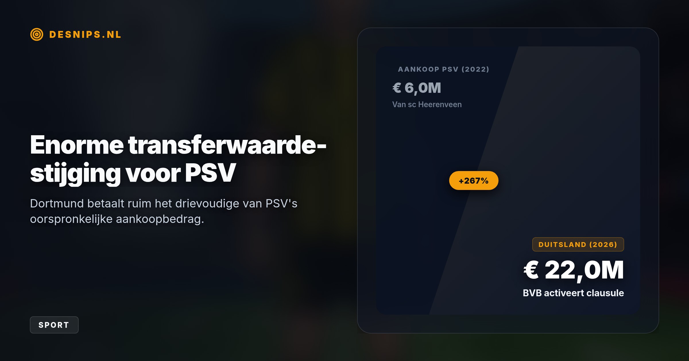 De 27-jarige middenvelder sloeg miljoenen uit de Premier League af om met Dortmund in de Champions League te spelen. De Duitsers betaalden zijn gelimiteerde transfersom van 22 miljoen euro.