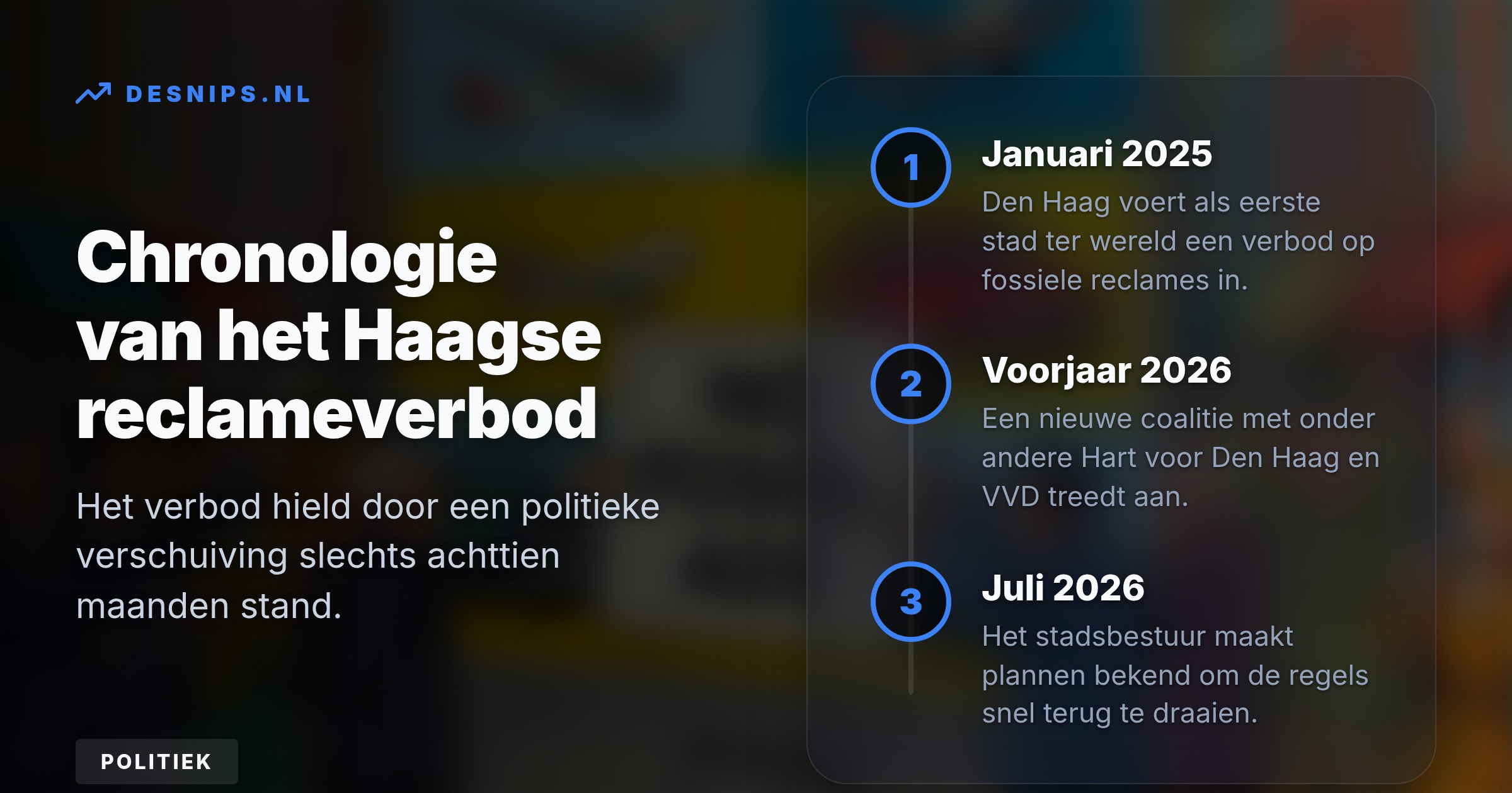 De nieuwe coalitie noemt de maatregel betuttelend en schadelijk voor ondernemers. Terwijl de reisbranche juicht, balen milieuorganisaties.