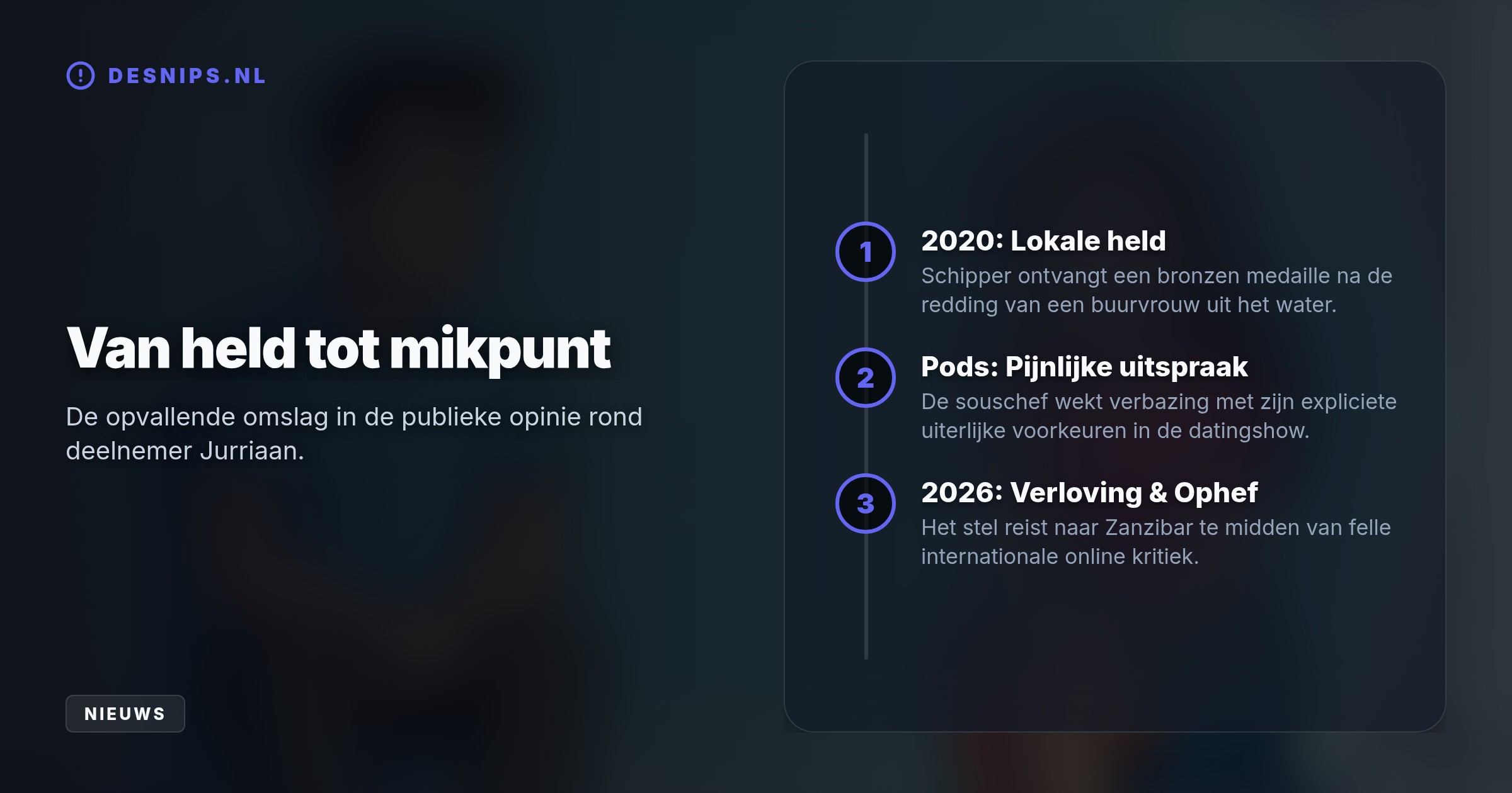 Deelnemer Jurriaan gaf toe 'niet op getinte vrouwen' te vallen. Ondanks afwijzing verloofde Mika (oorspronkelijk uit Eritrea) zich toch, wat tot een internationale storm van kritiek leidde.